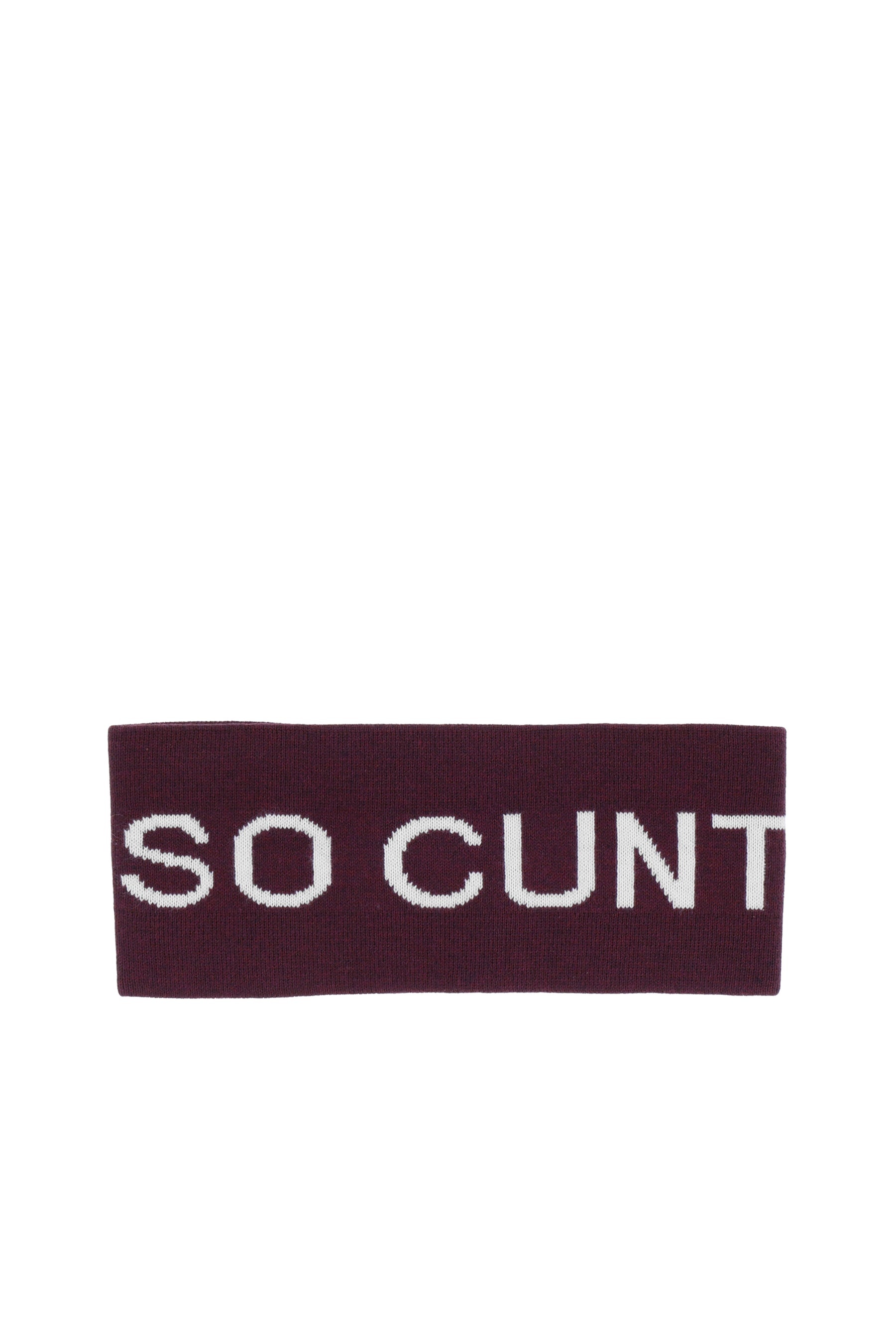 SO CUNT HEADBAND_ / MAUVE MILK - 1