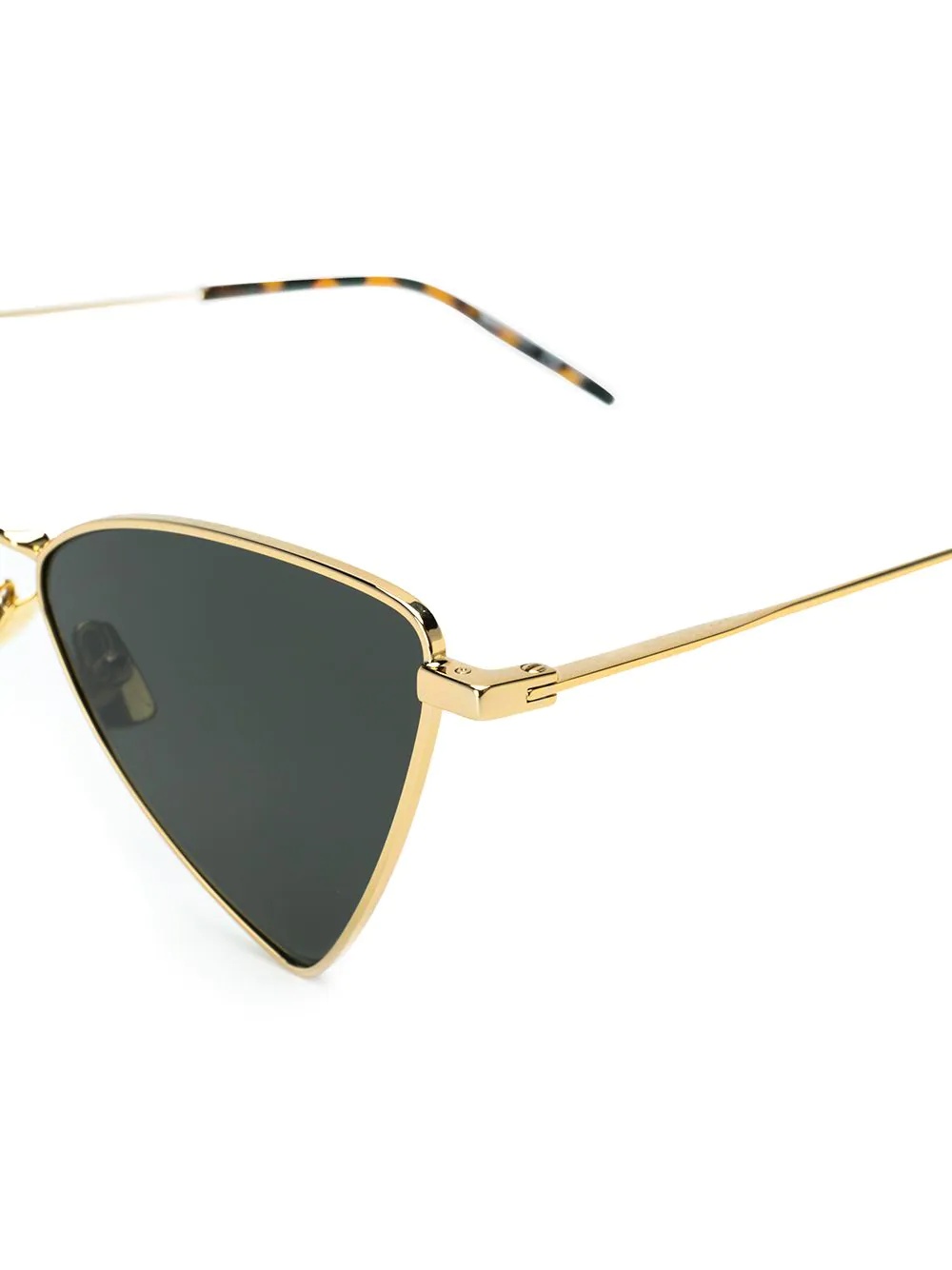 triangular frame sunglasses - 3