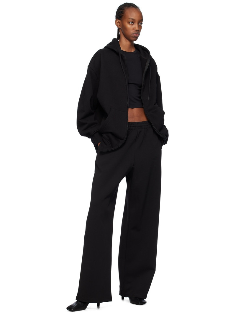 WARDROBE.NYC Black Opaque Long Sleeve T-Shirt outlook