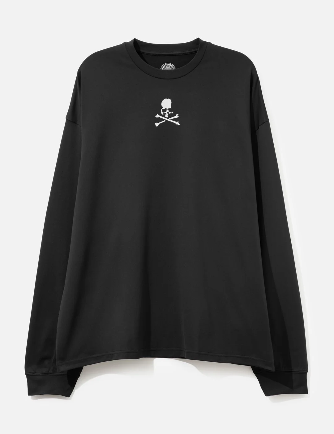 MASTERMIND JAPAN X MOONRAKERS FRONT SKULL LONG SLEEVES T-SHIRT BOXY FIT - 1