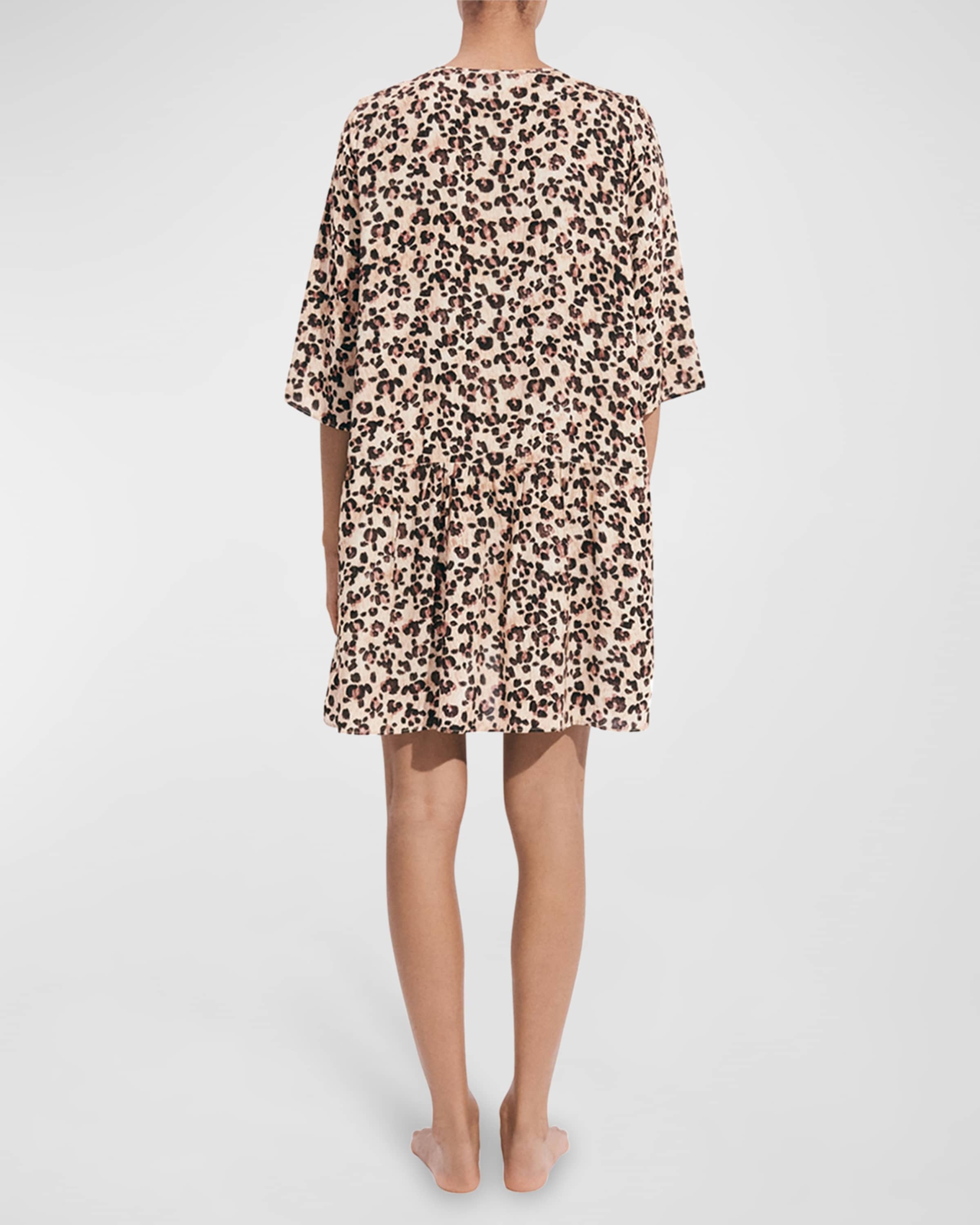 Turtles Leopard Viscose Tunic - 3