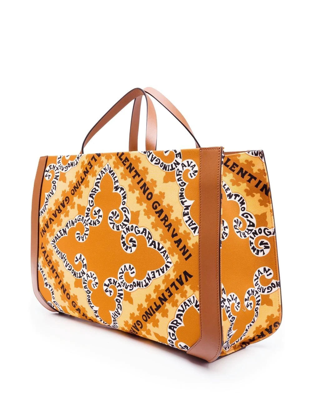 VLogo bandana-print tote bag - 4
