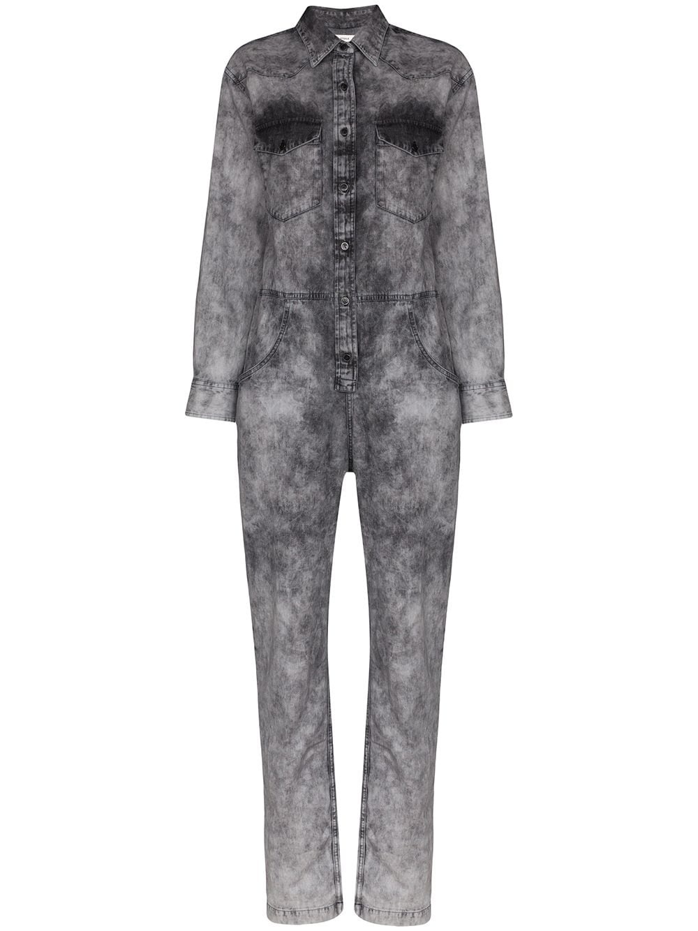 Idesia faded denim jumpsuit - 1