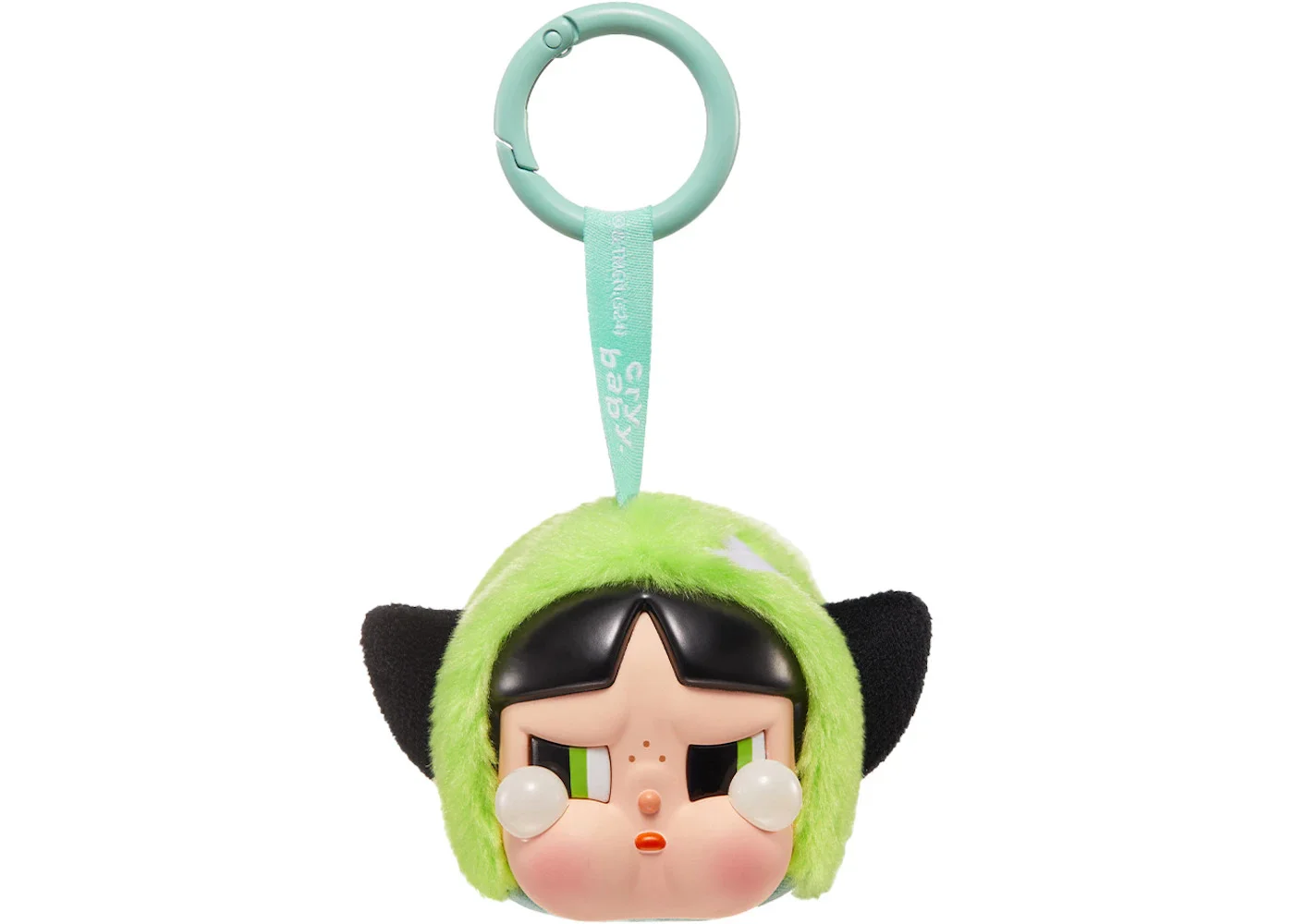 Pop Mart CRYBABY x Powerpuff Girls Series Buttercup Vinyl Face Plush - 1