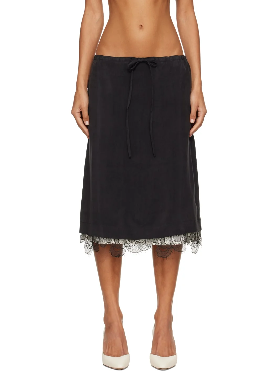 Black Alder Midi Skirt - 1