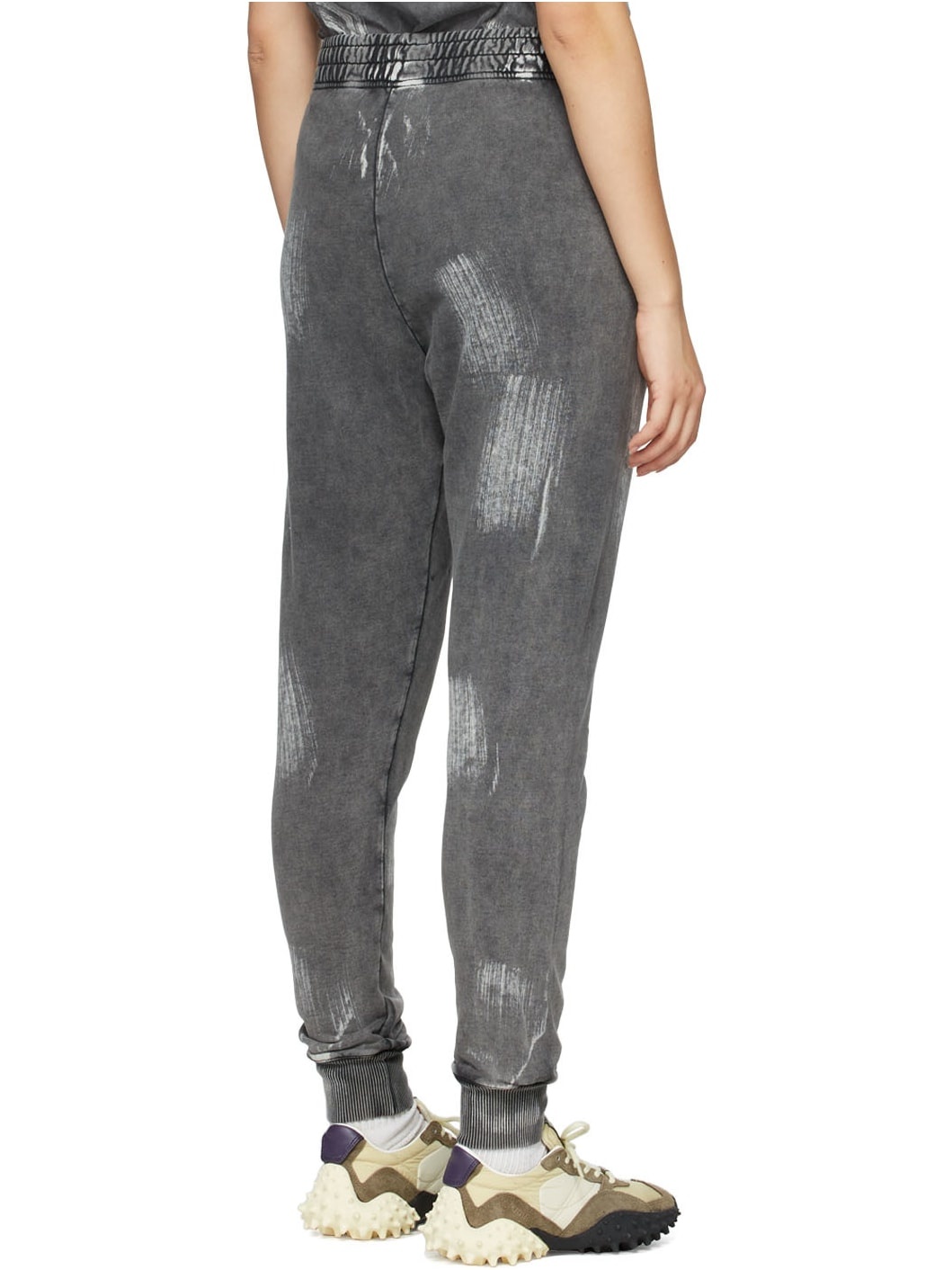 SSENSE Exclusive Grey Cotton Lounge Pants - 3