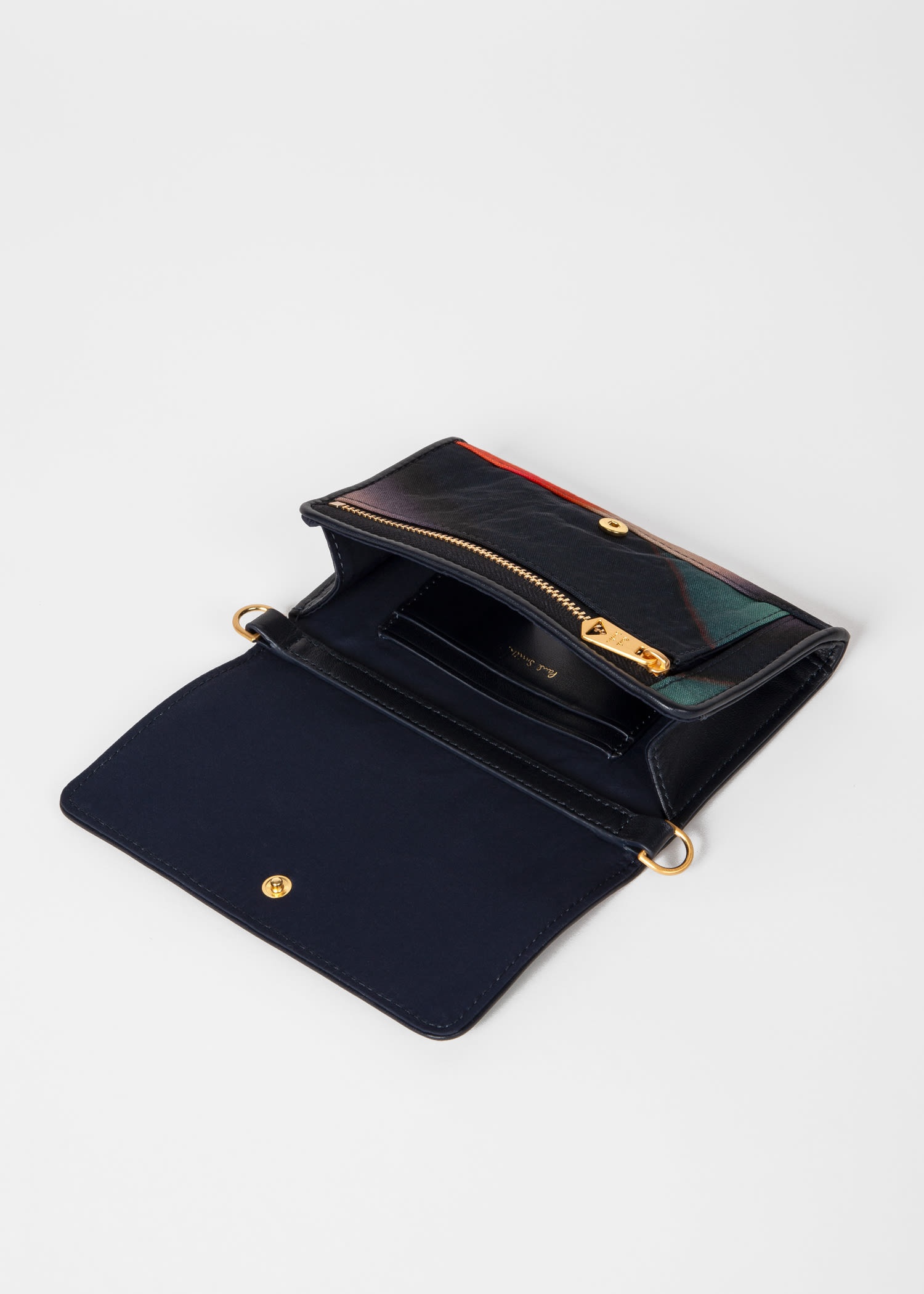 'Spray Swirl' Silk Scarf & Phone Pouch Gift Set - 4