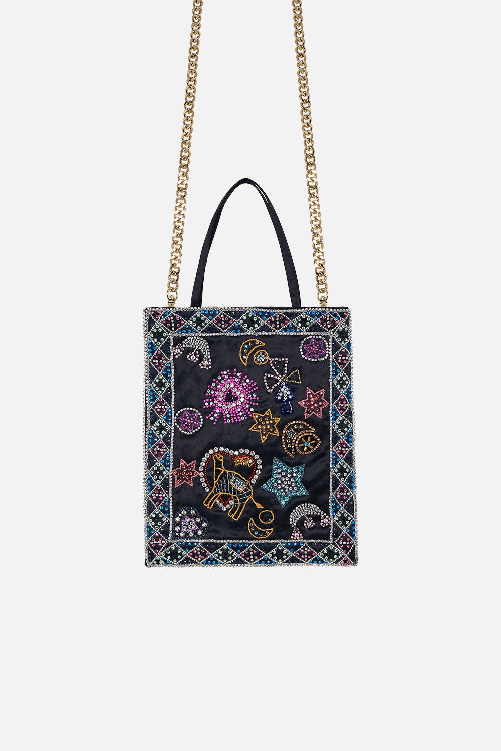 EMBELLISHED MINI TOTE - 1