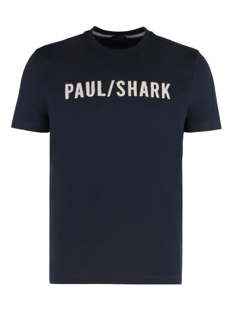 logo-print T-shirt 1