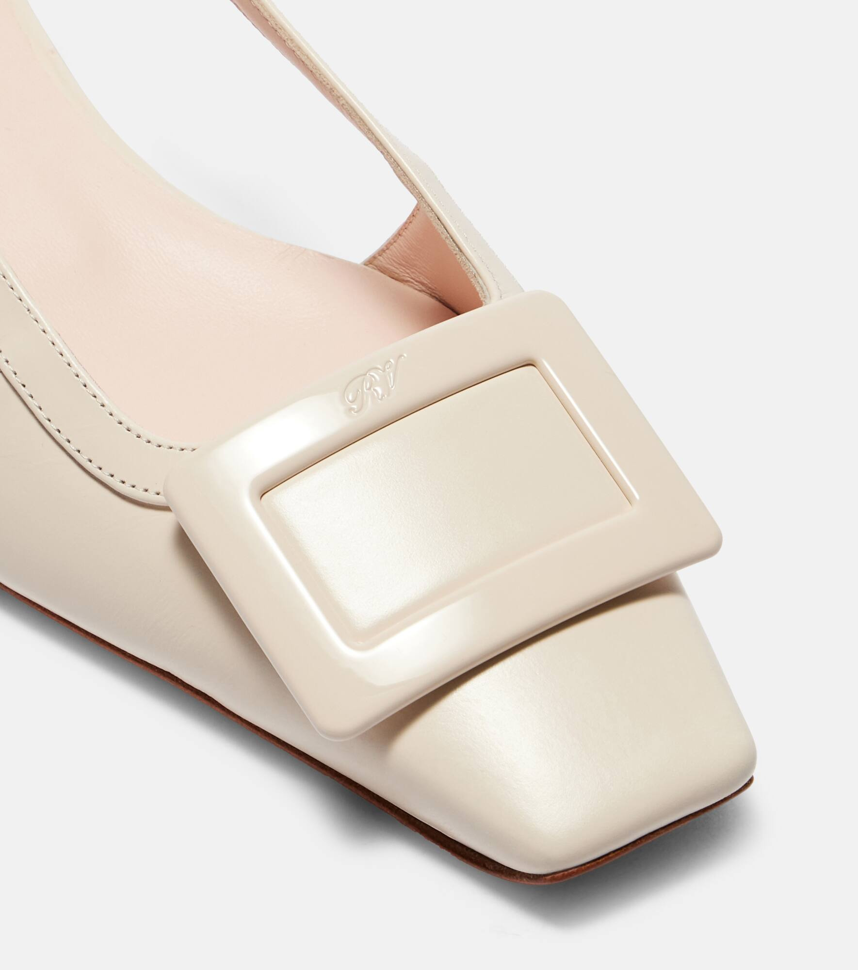 Belle Vivier 25 leather ballet flats - 5