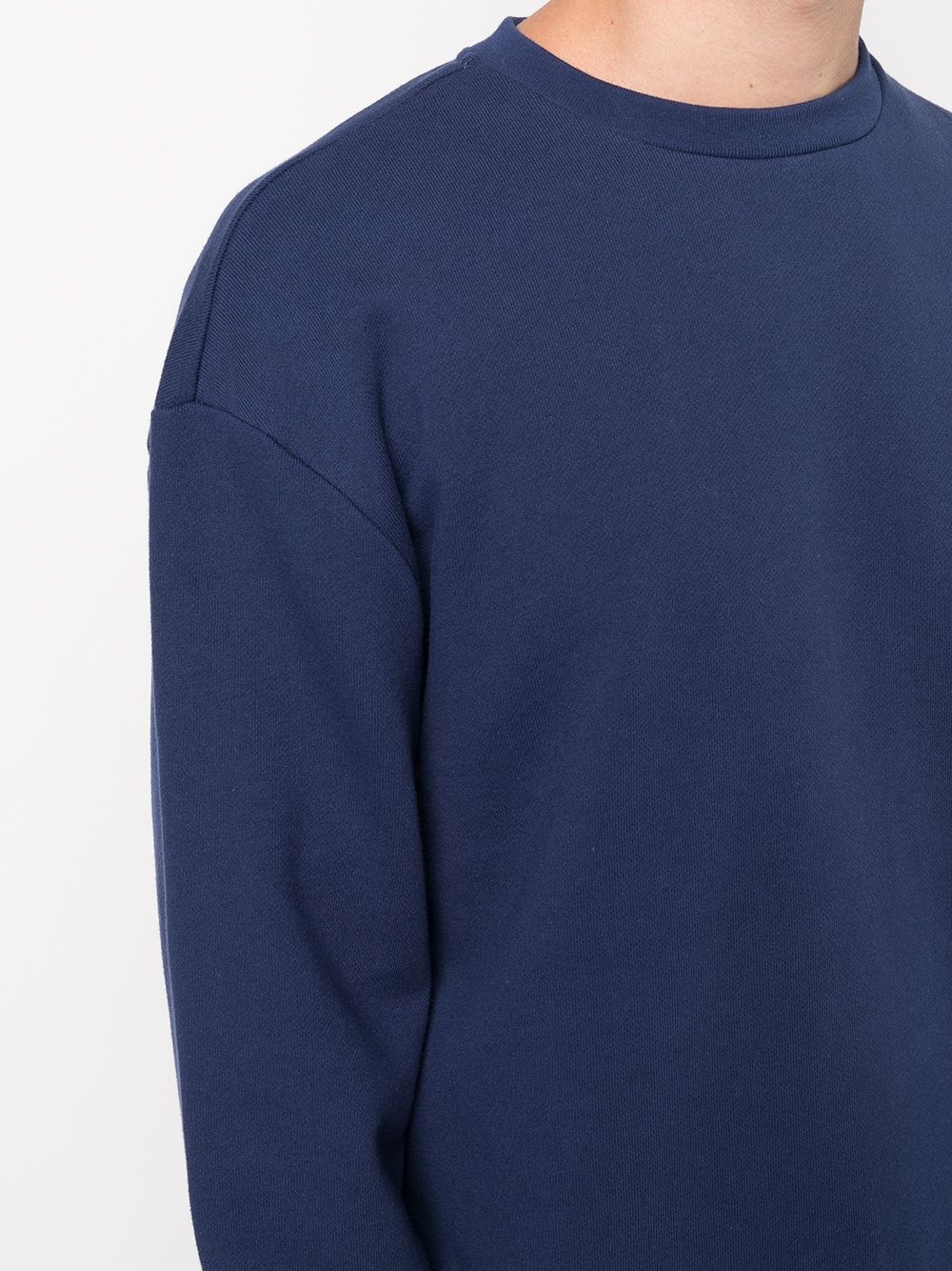 crew-neck cotton sweatshirt - 5