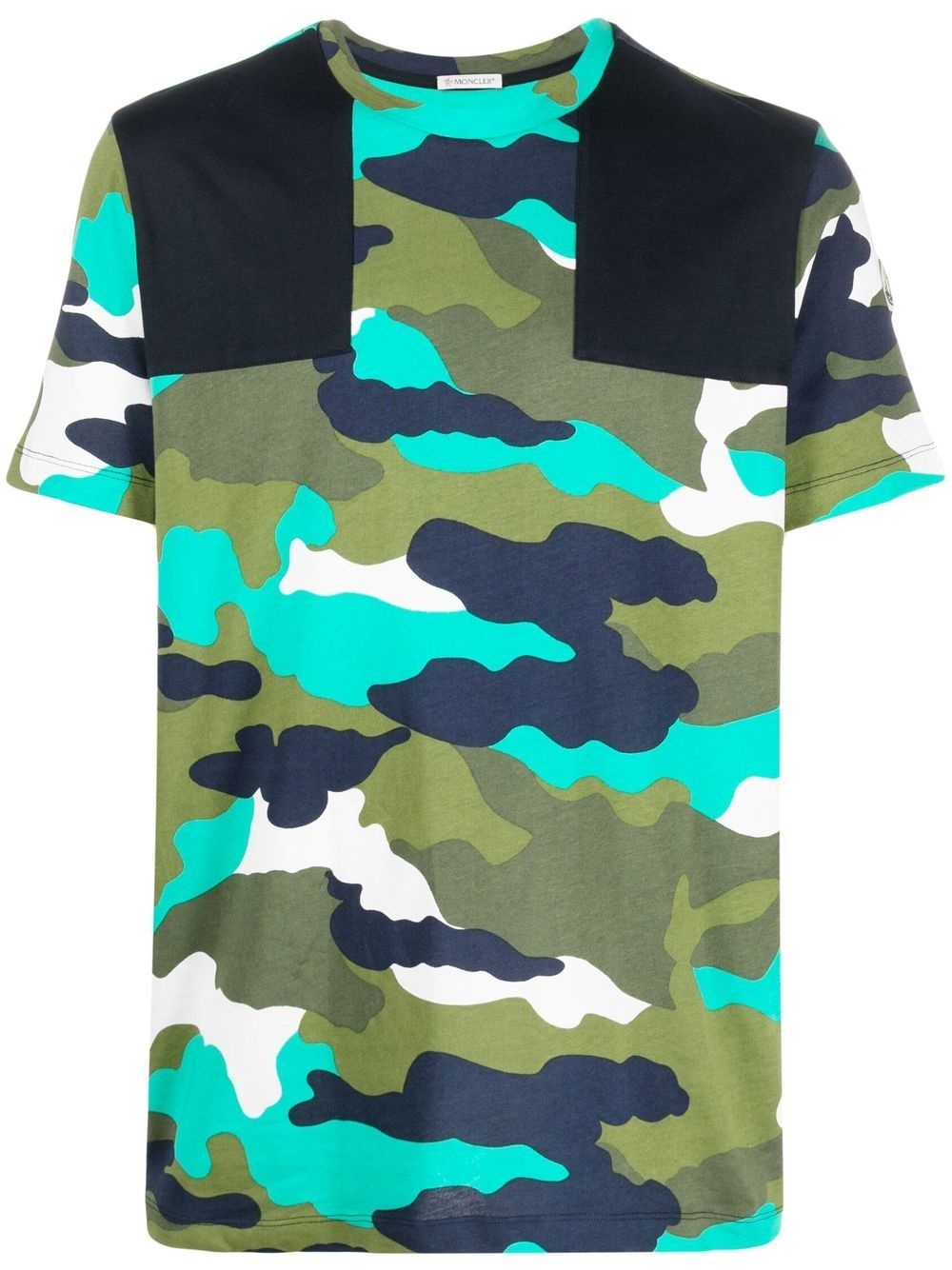 camouflage-print T-shirt - 1