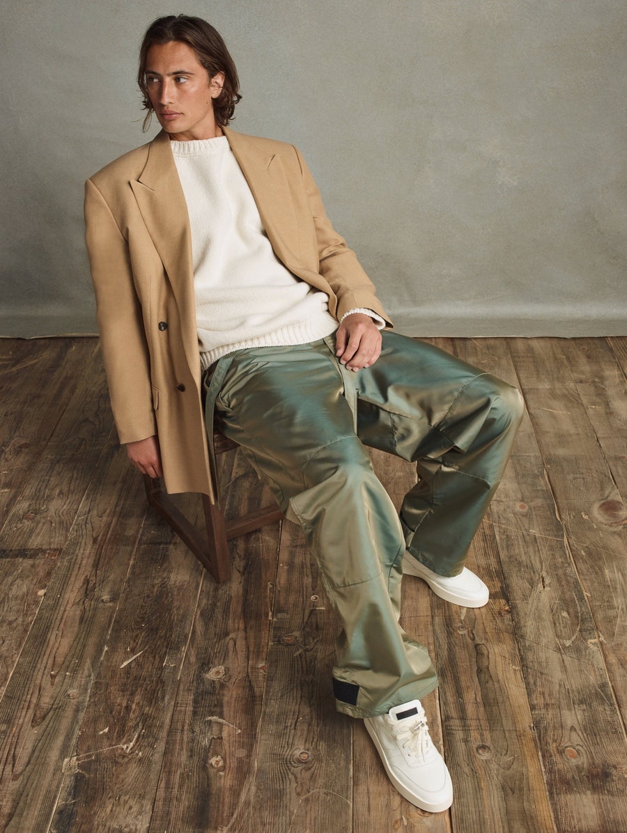 Relaxed Nylon Pant - 3