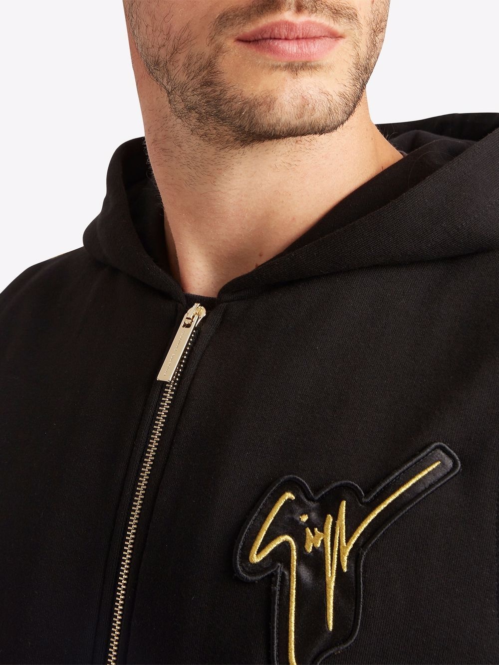 sleeveless zip-front hoodie - 5