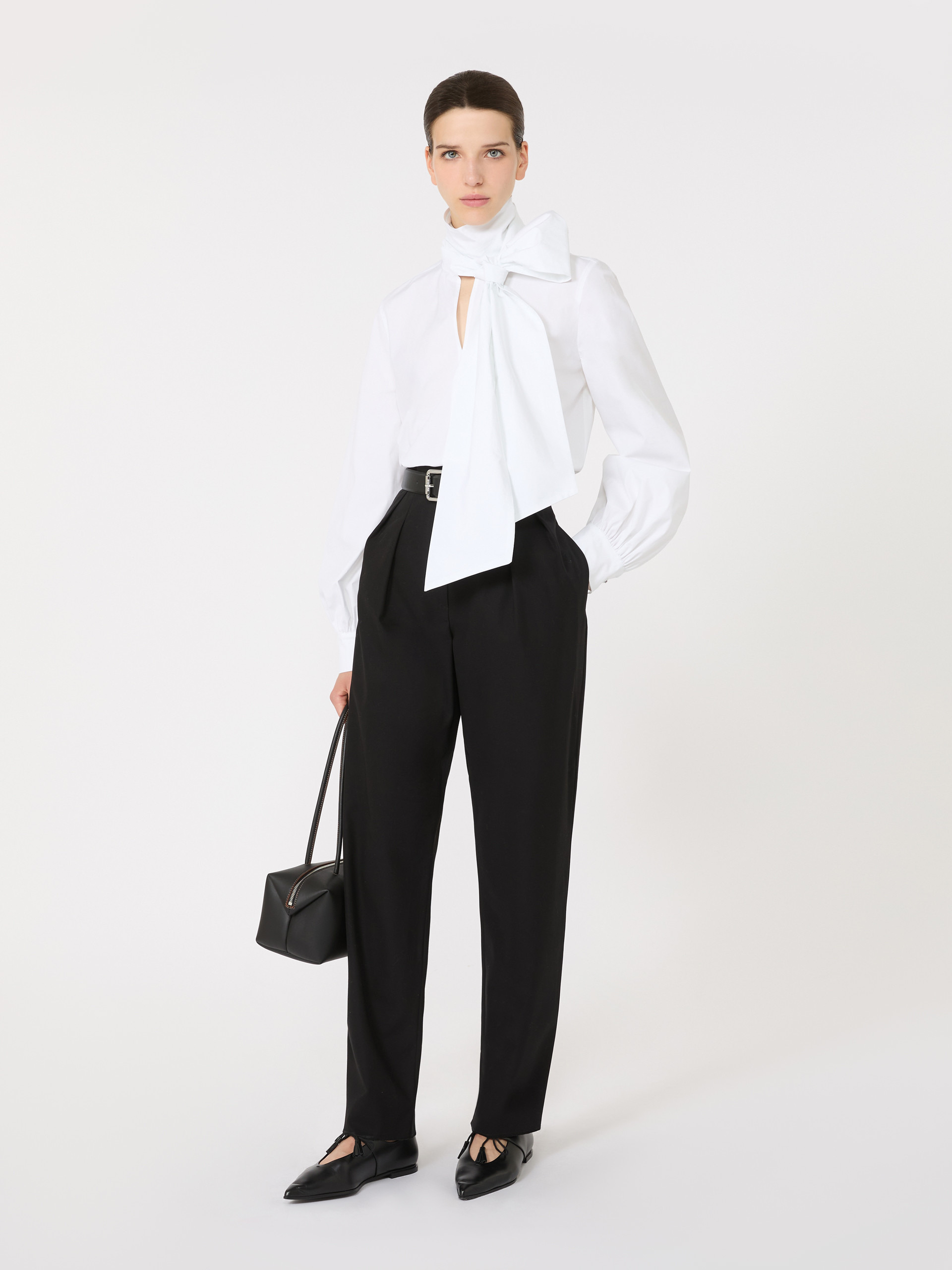 BOSFORO Stretch cotton blouse - 2