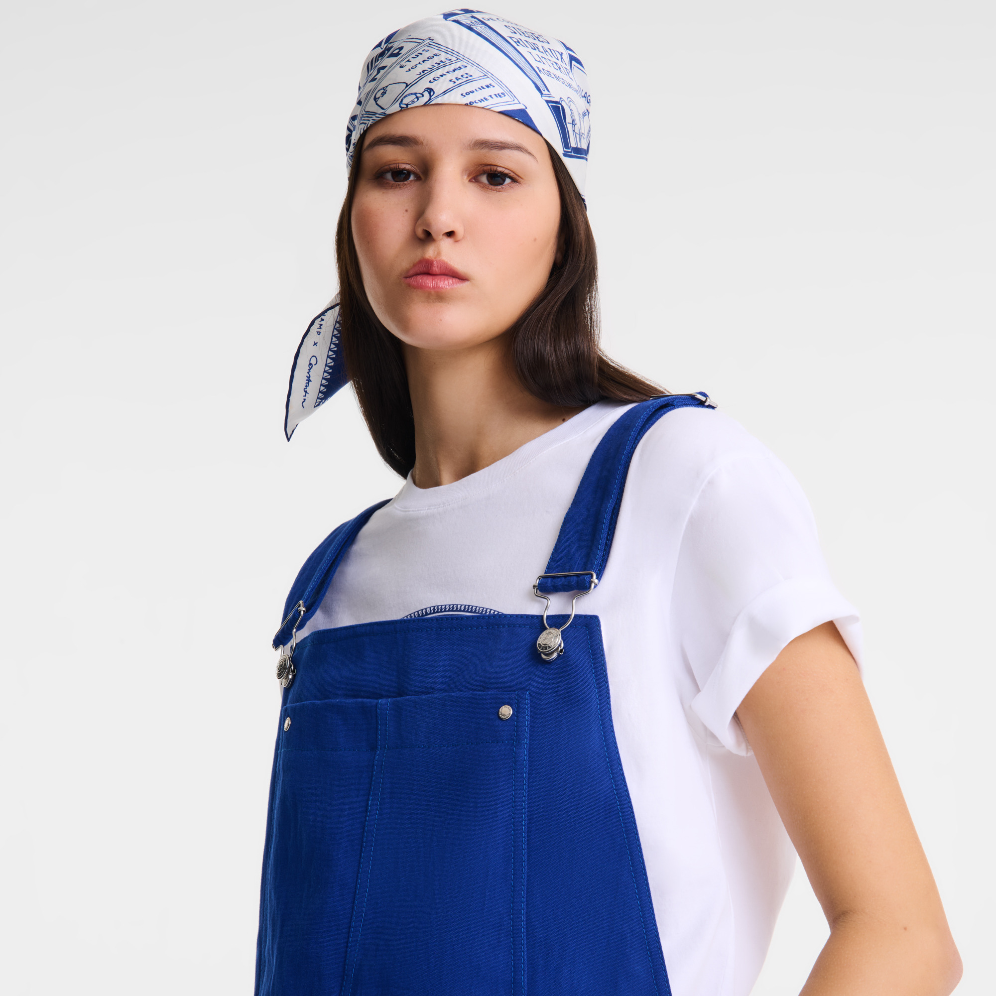 Jumpsuit Cobalt - Cotton - 4