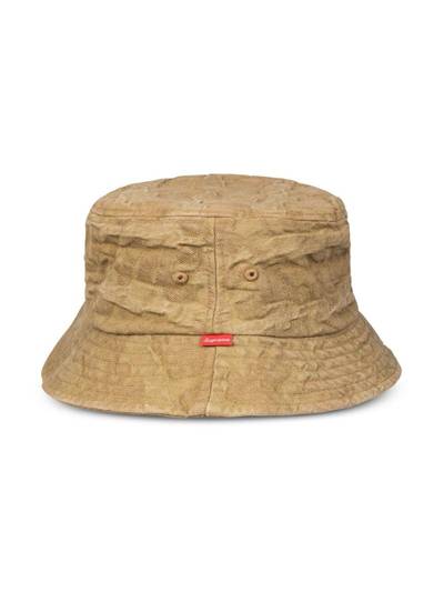 Supreme logo-print bucket hat "SS22" outlook