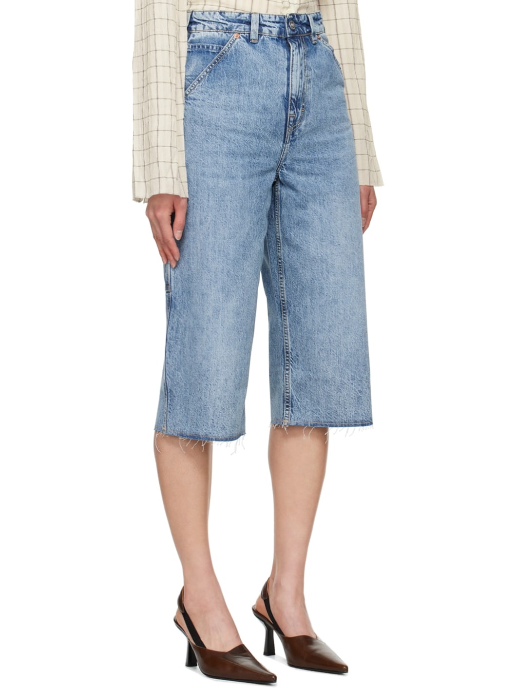 Blue Trade Half Cut Jeans - 2