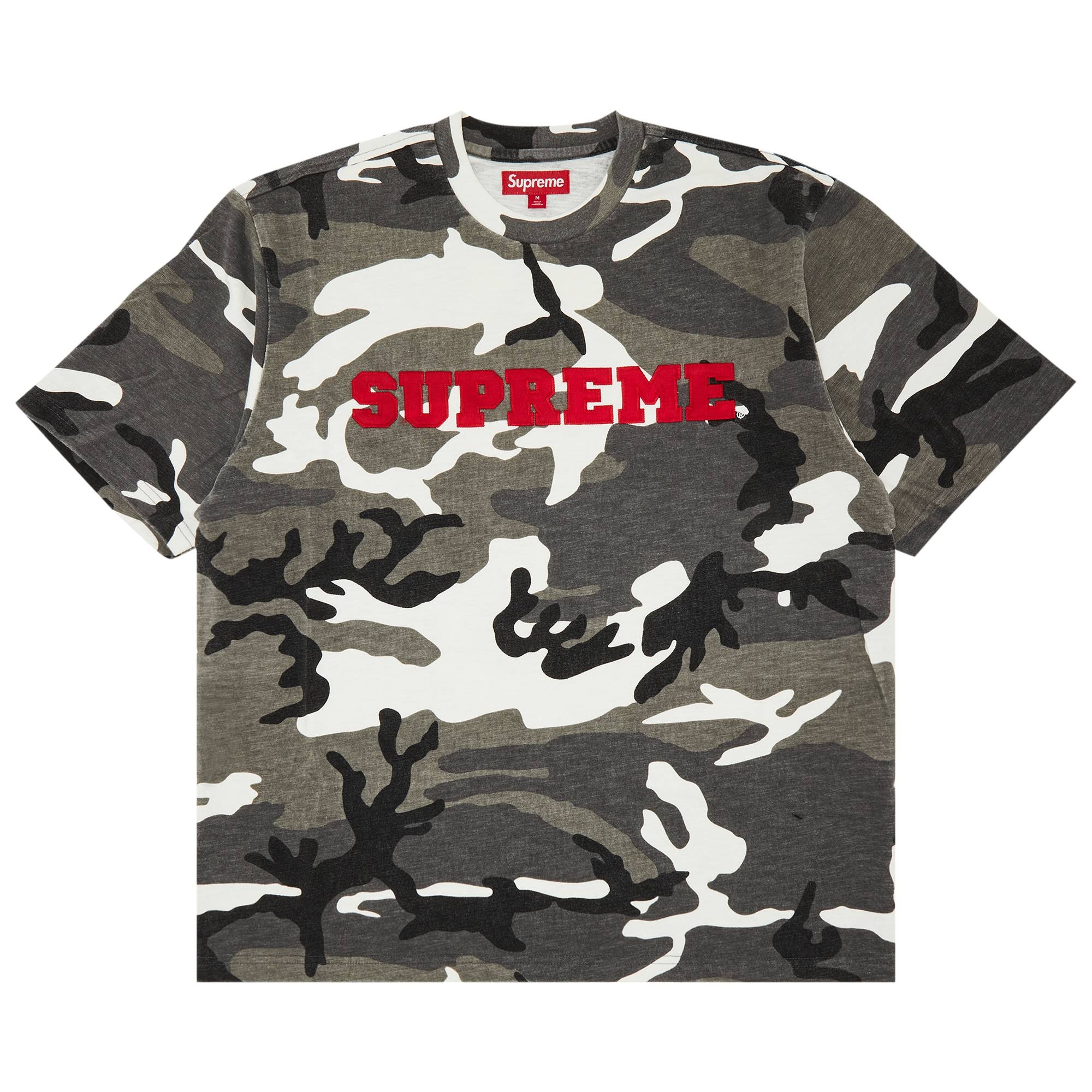 Supreme Supreme Collegiate Short-Sleeve Top 'Snow Camo' | REVERSIBLE