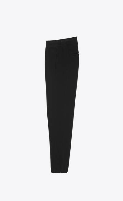 SAINT LAURENT sweatpants in fleece outlook