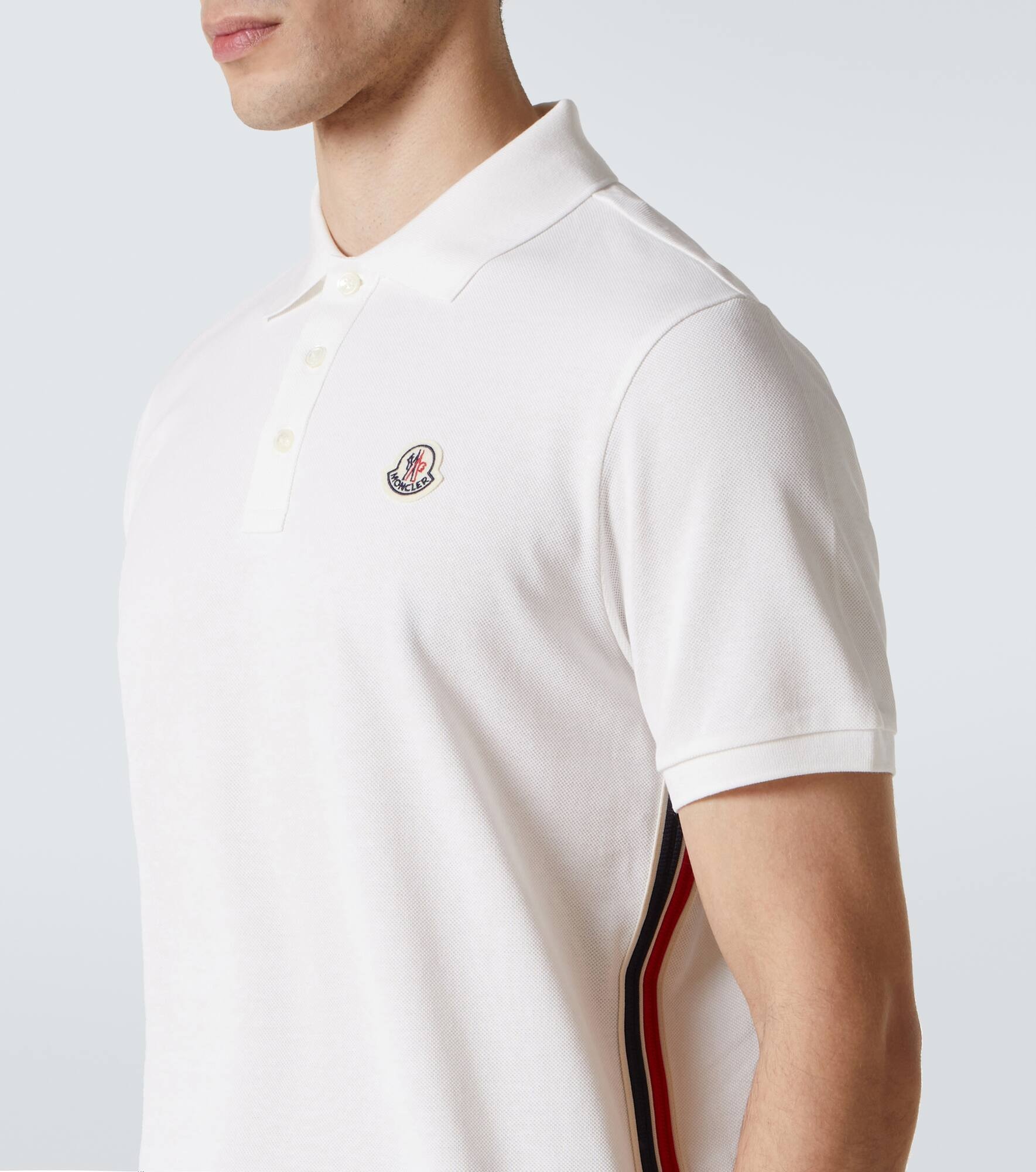Cotton piqué polo shirt - 5
