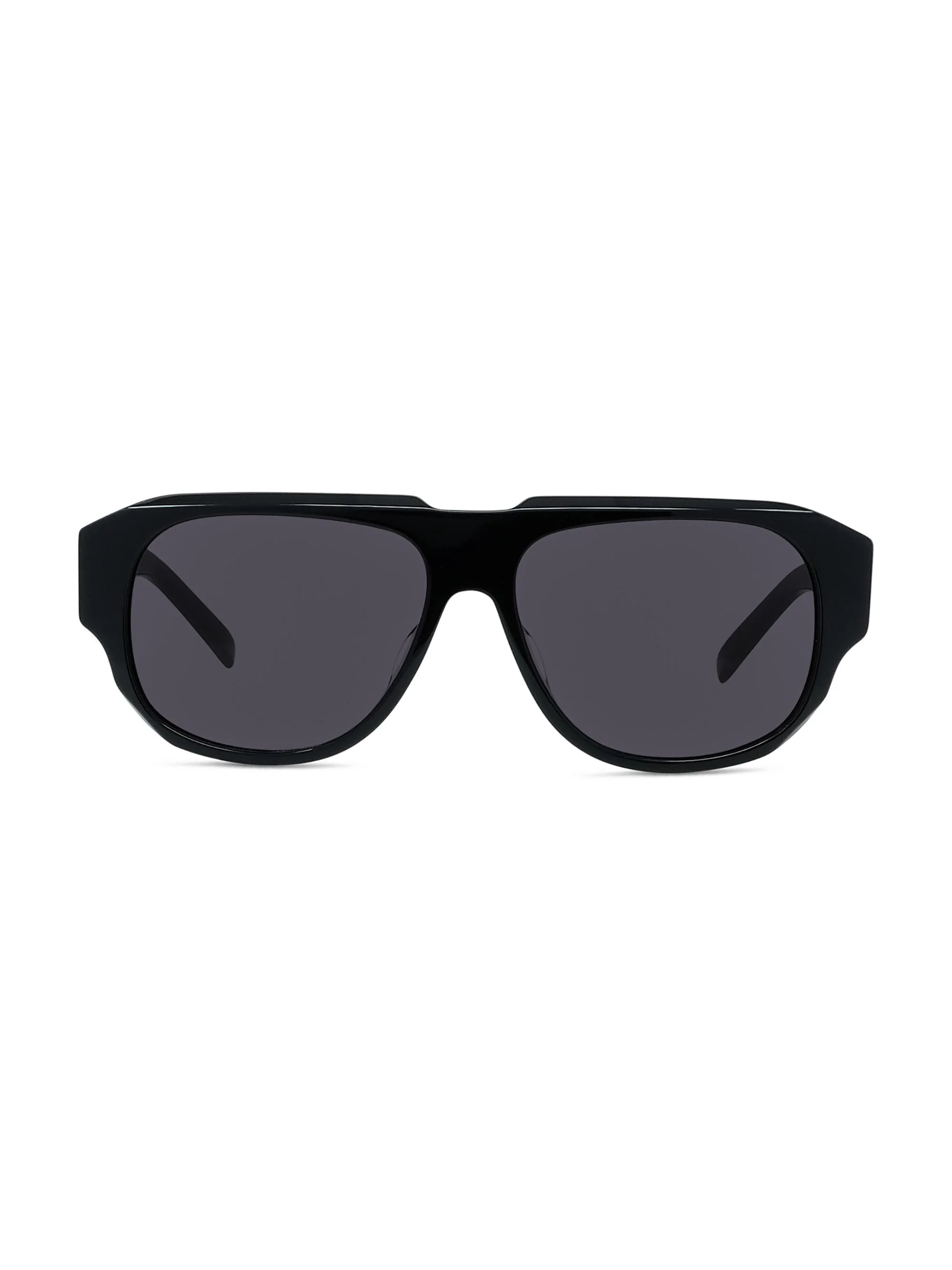 Men's GV Day 55MM Rectangular Sunglasses - Black - 1