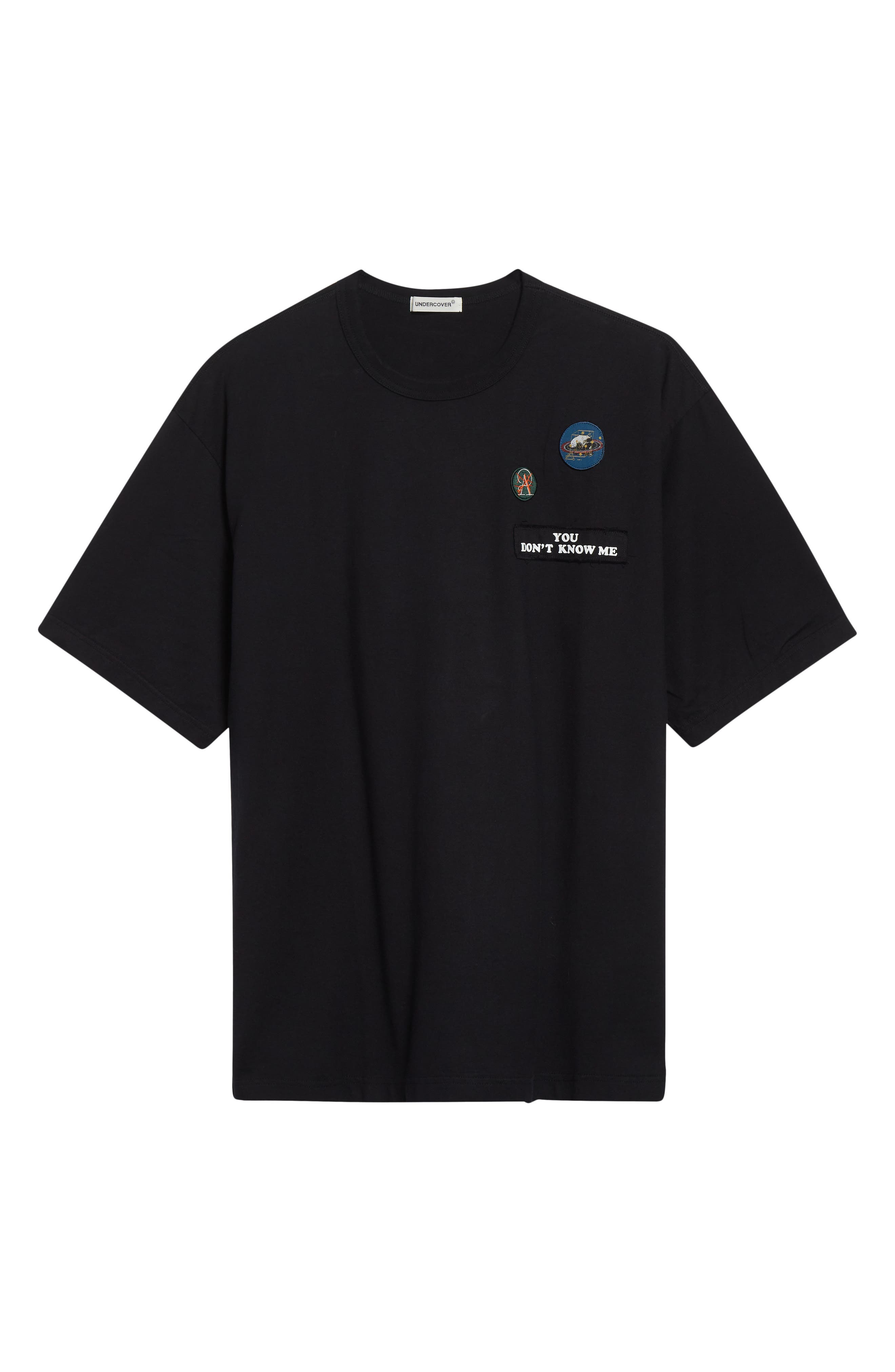 Undercover Embroidered Patch T-Shirt in Black at Nordstrom - 5