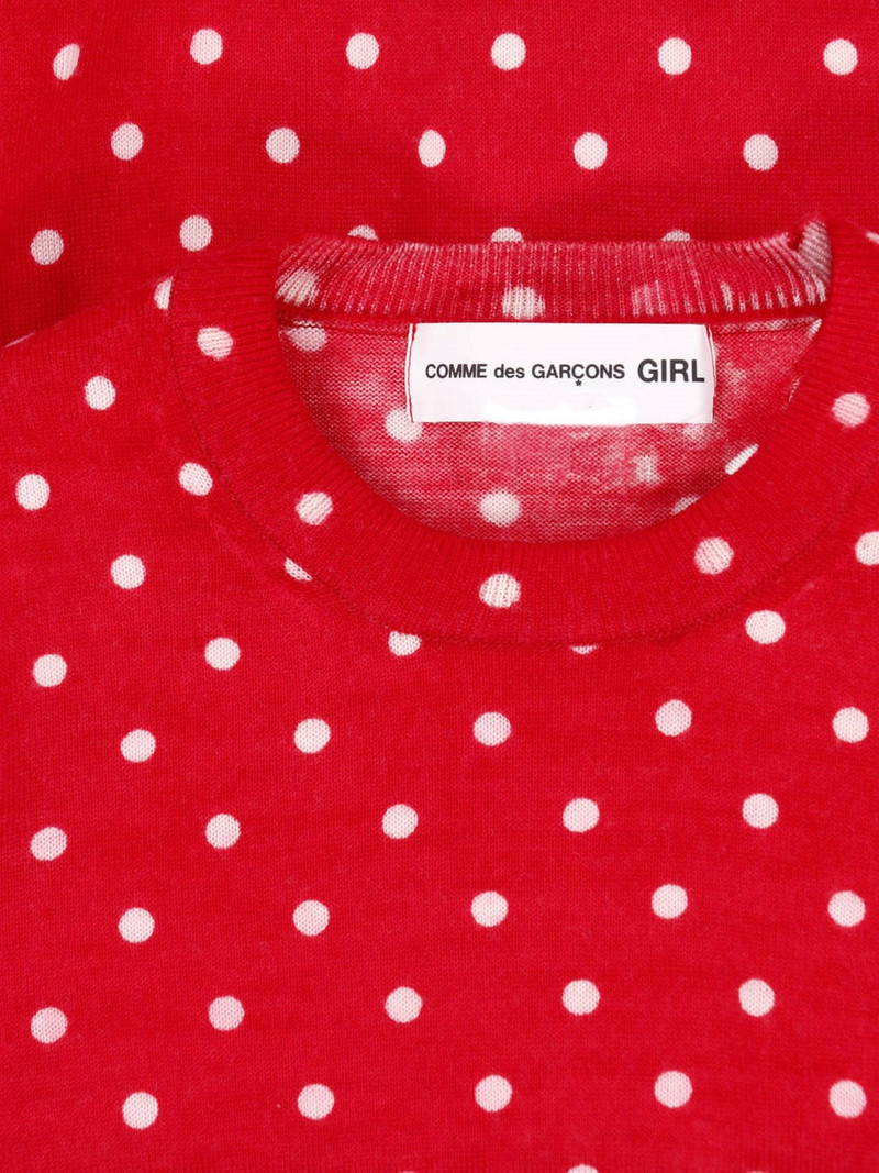 Comme des Garçons GIRL POLKA-DOT SWEATER outlook