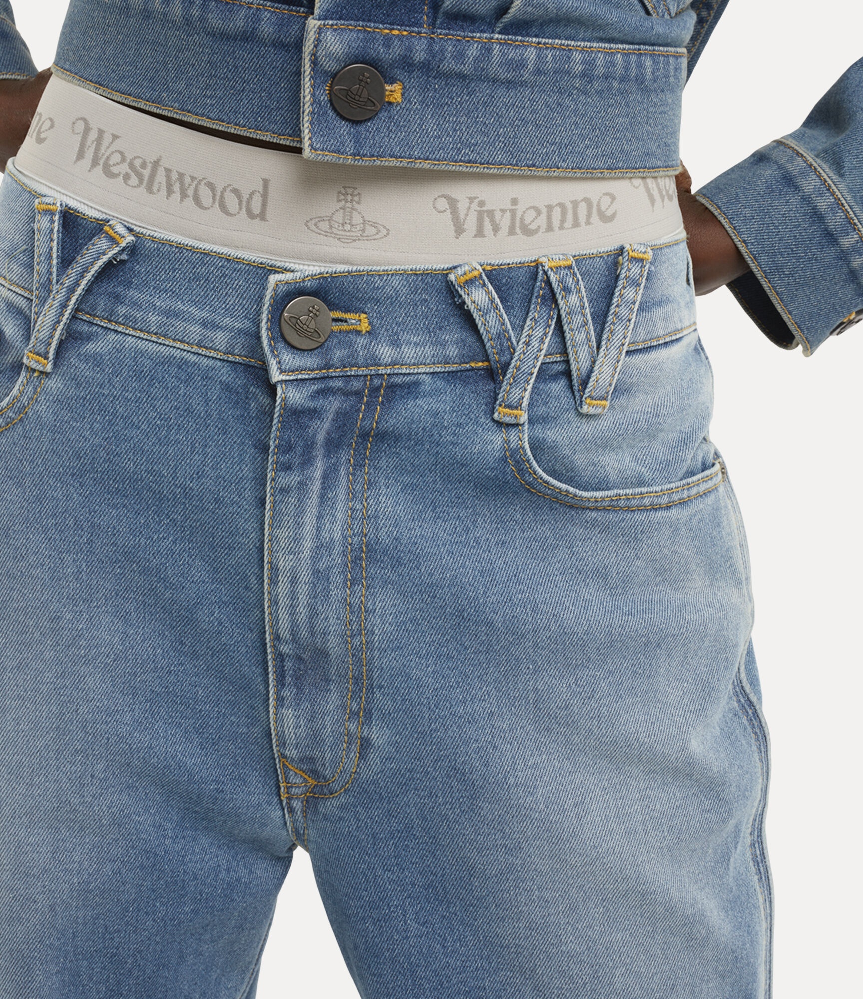 W RAY 5 POCKET JEANS - 5