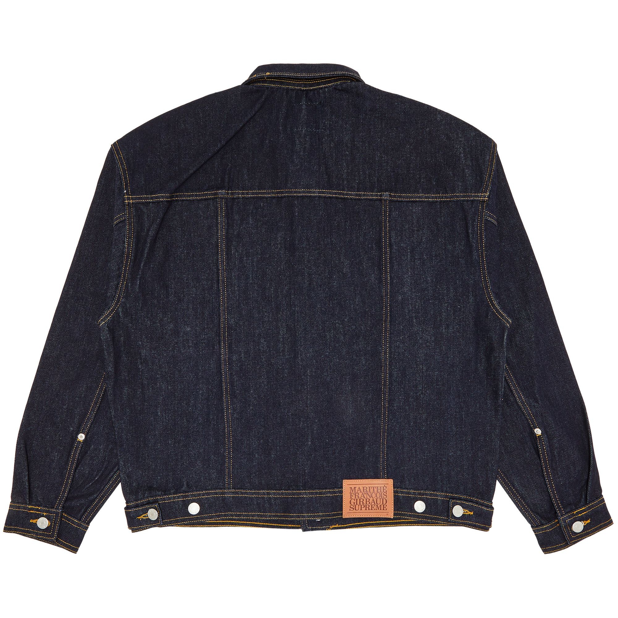 Supreme x Martithé + François Girbaud X-Seam Denim Trucker Jacket 'Rigid Indigo' - 2