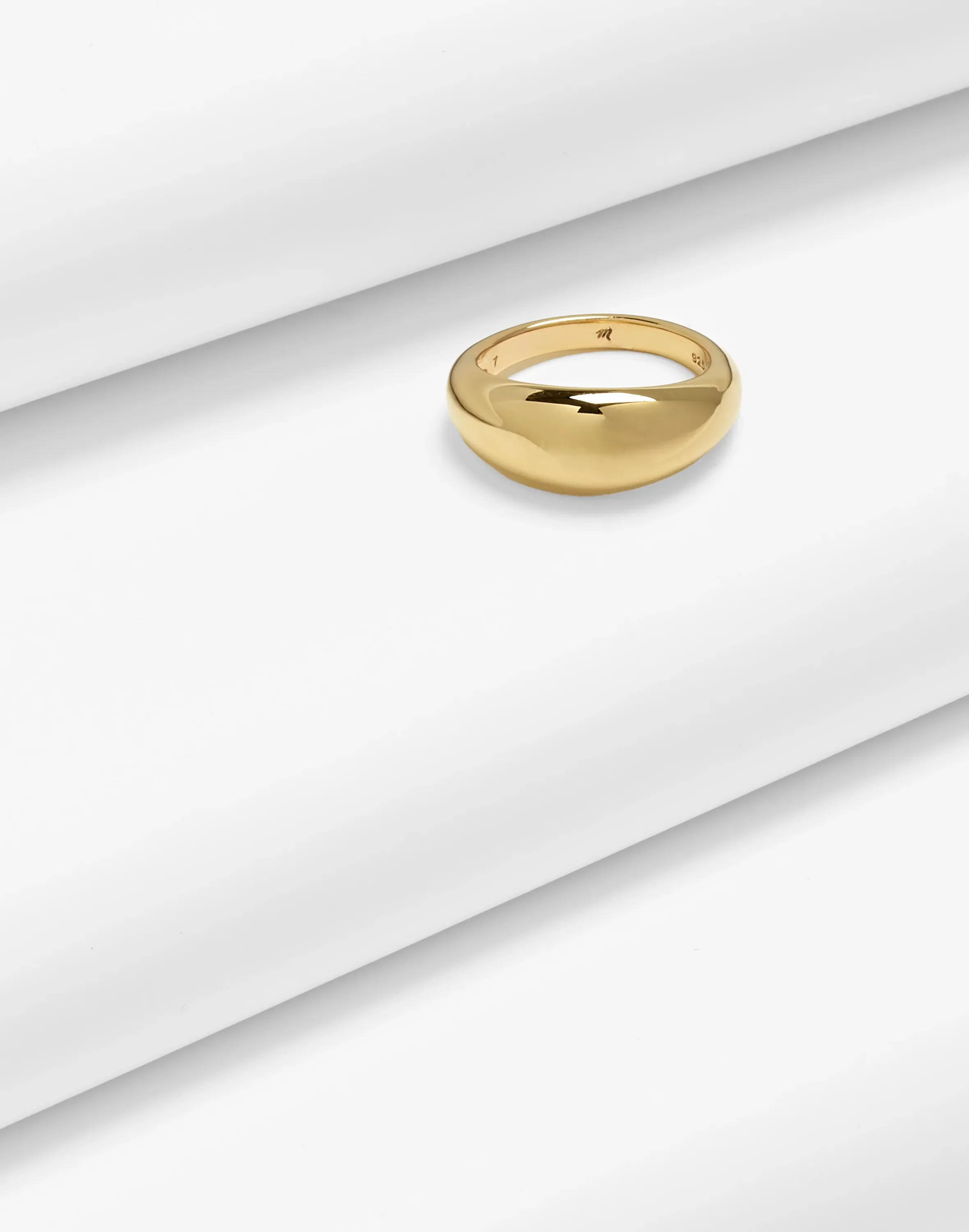 Demi-Fine Dome Ring - 1