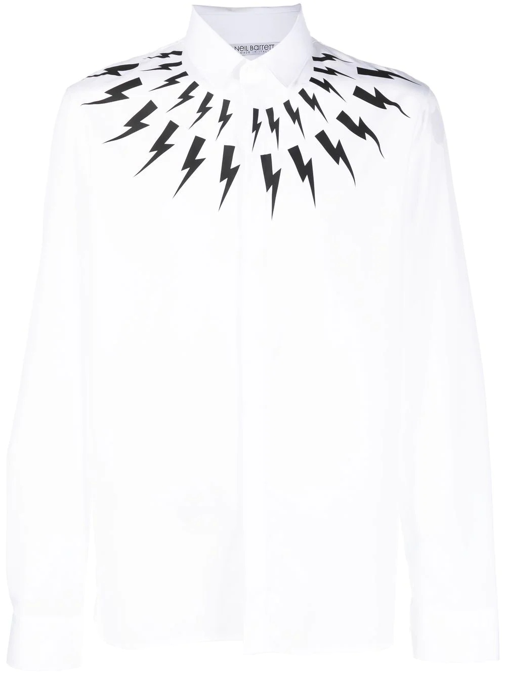 Thunderbolt print shirt - 1