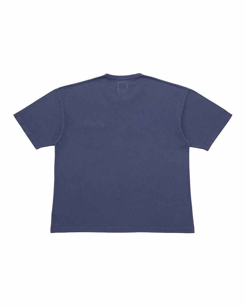 JUMBO TEE S/S DMGD (U.D.) BLUE - 2