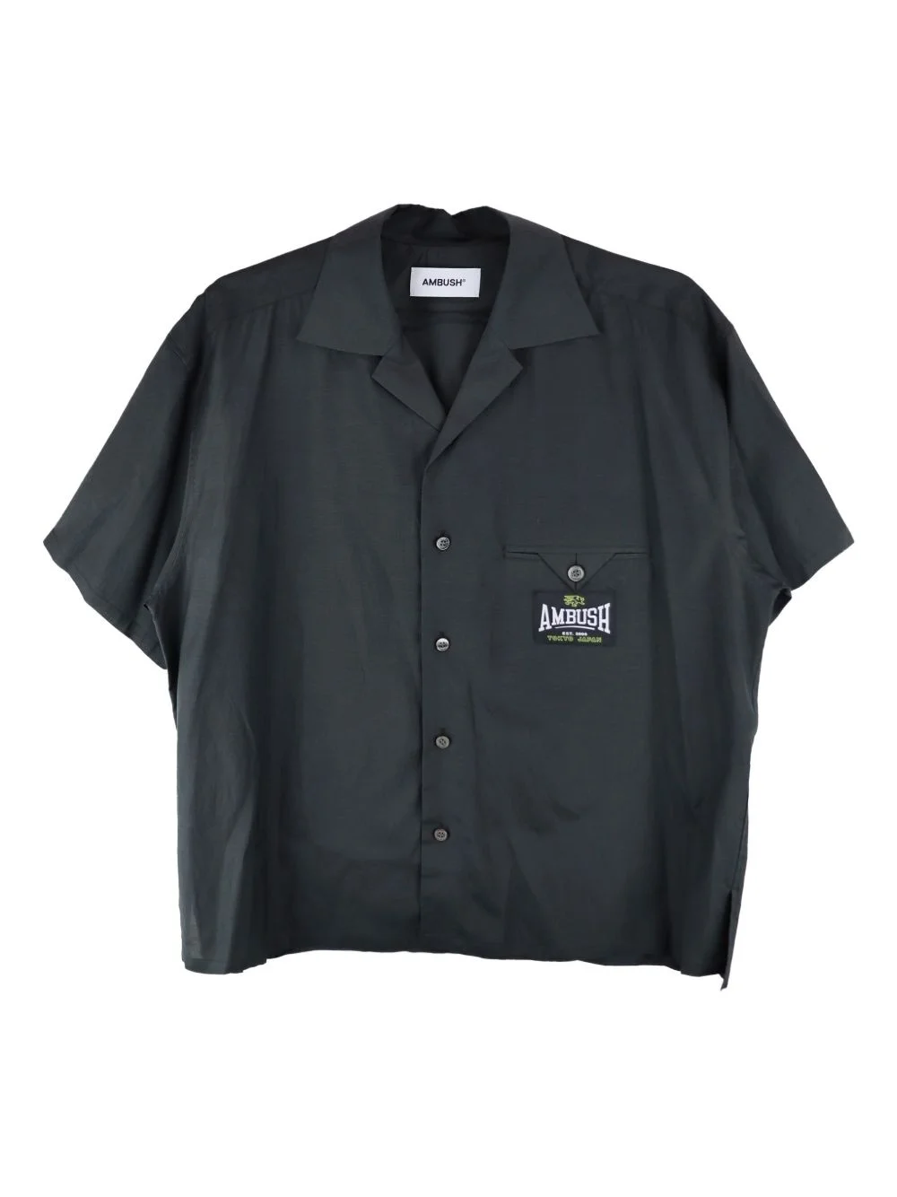 button-up short sleeve shirt - 1