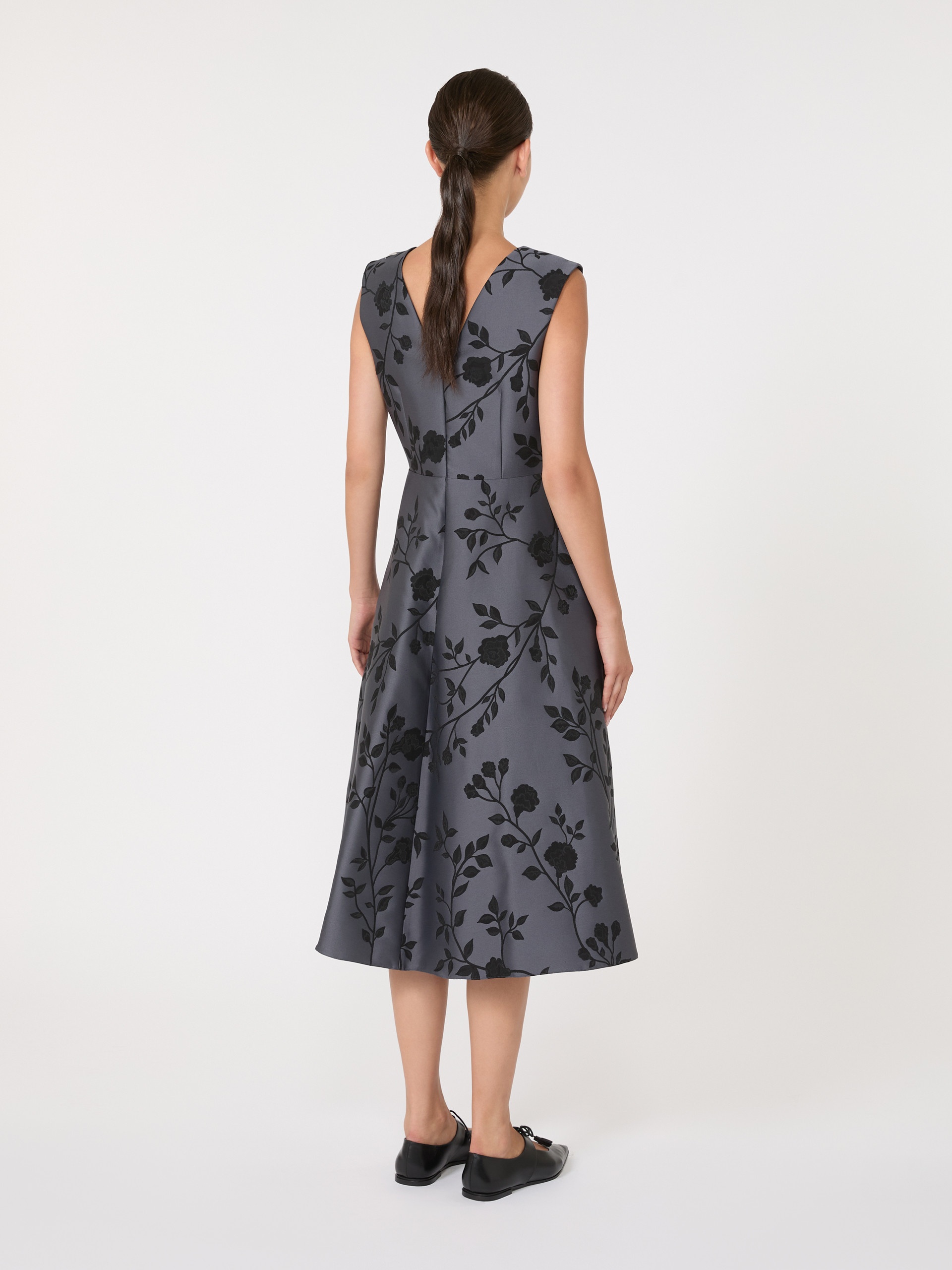 CLEA Cotton-blend jacquard dress - 4