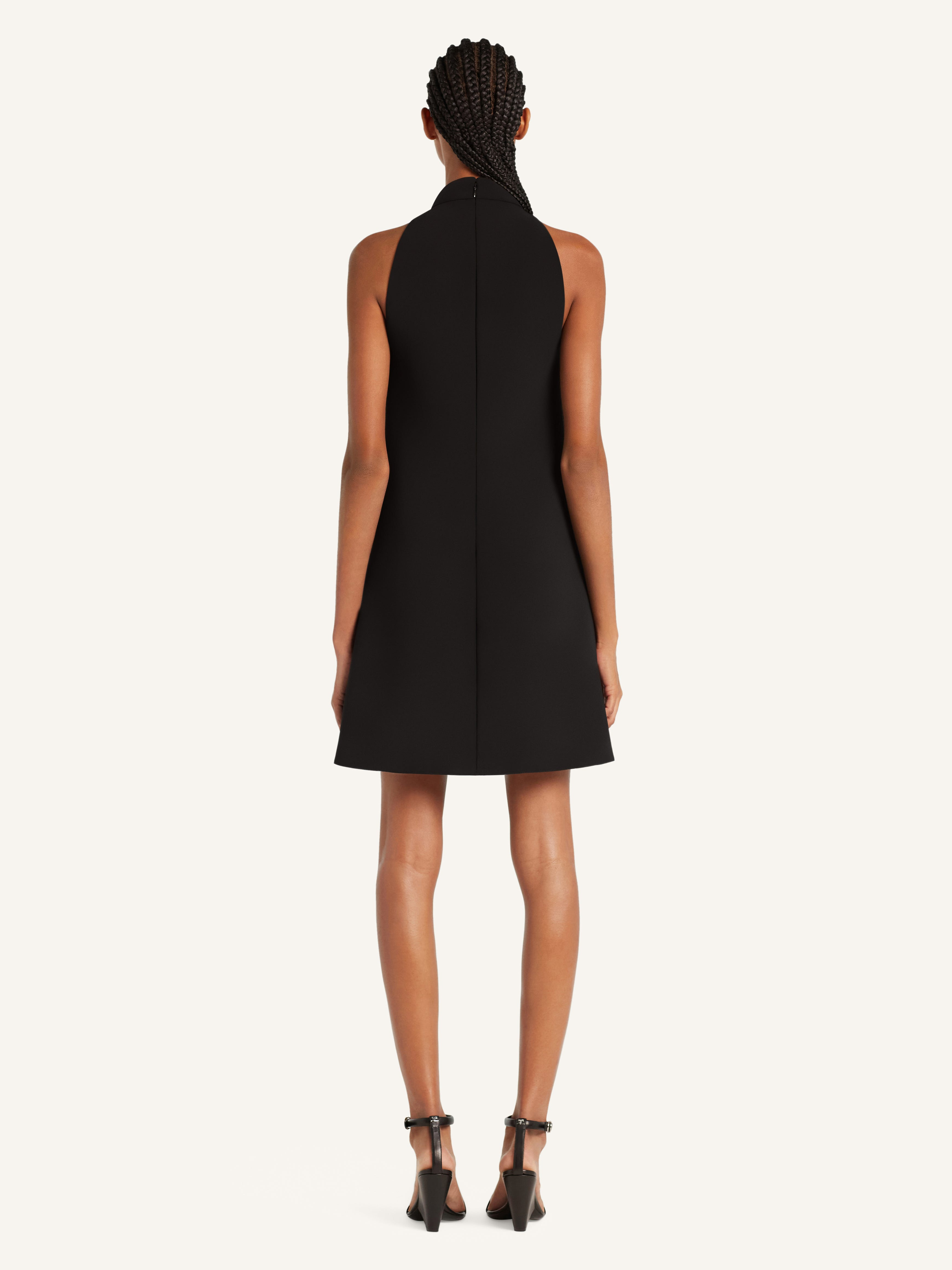 HERITAGE CREPE A-LINE DRESS - 4