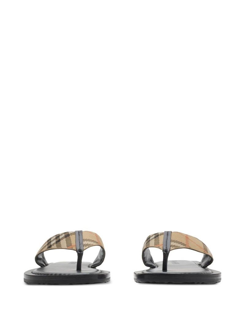 Burberry Check Pavilion slides outlook