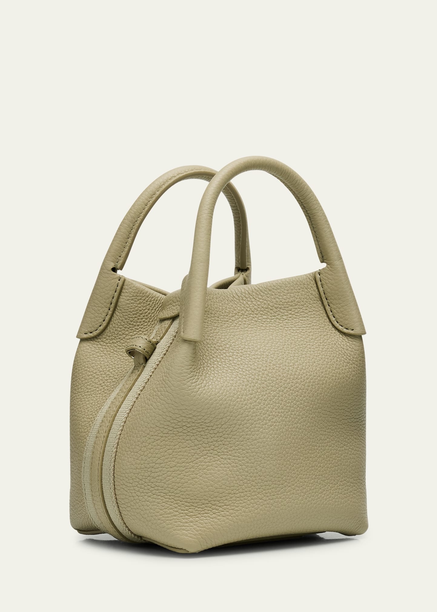 Bale Micro Grain Leather Crossbody Bag - 3