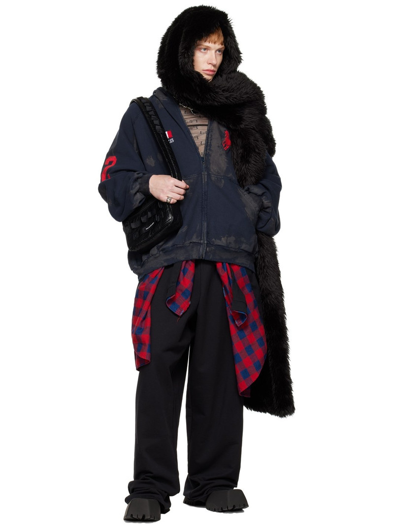 BALENCIAGA Black Baggy Lounge Pants outlook