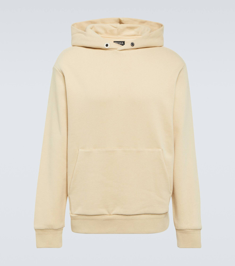 Cotton and cashmere hoodie 1