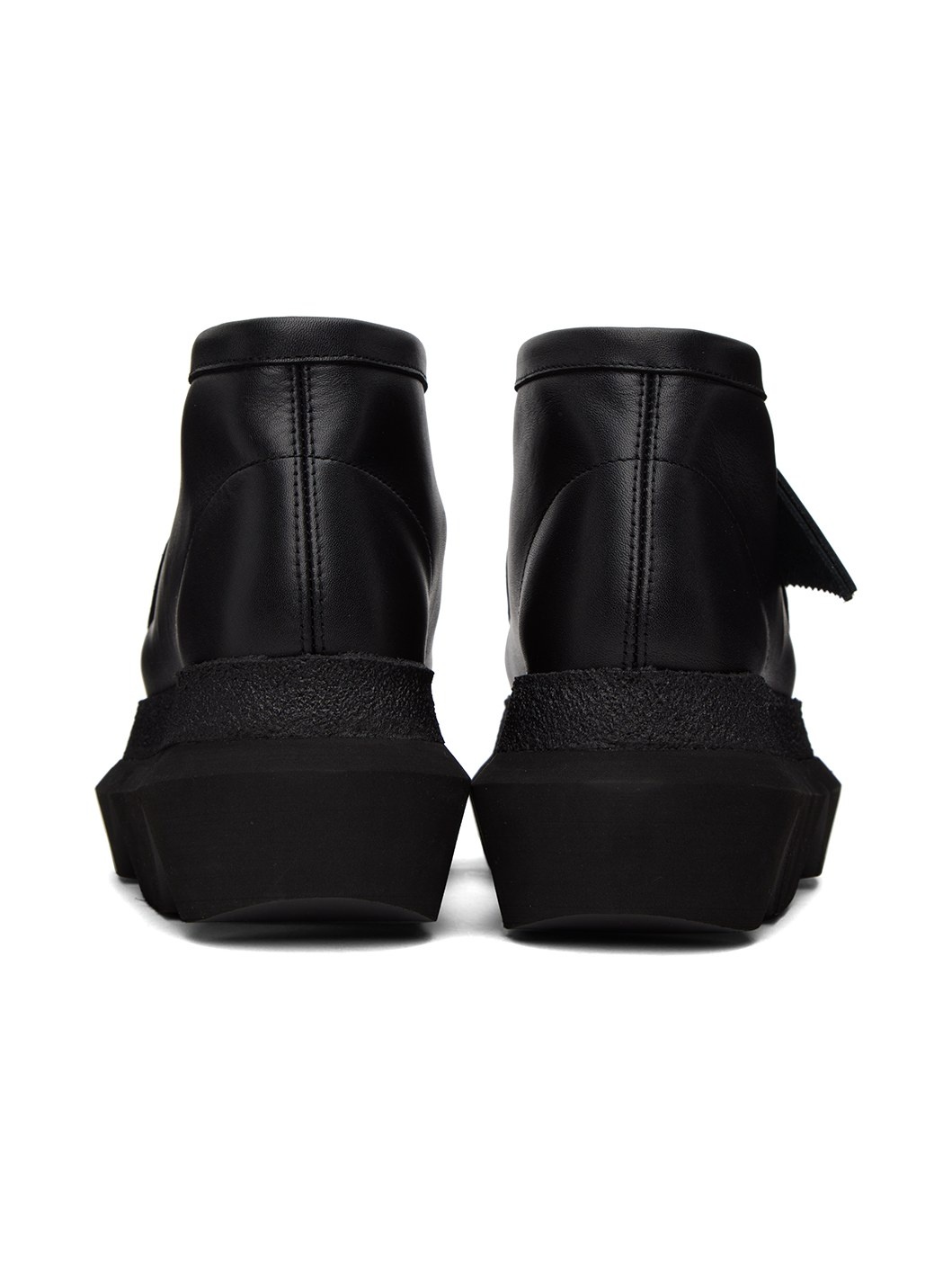 Black Clarks Originals Edition Hybrid Wallabee Derbys - 2