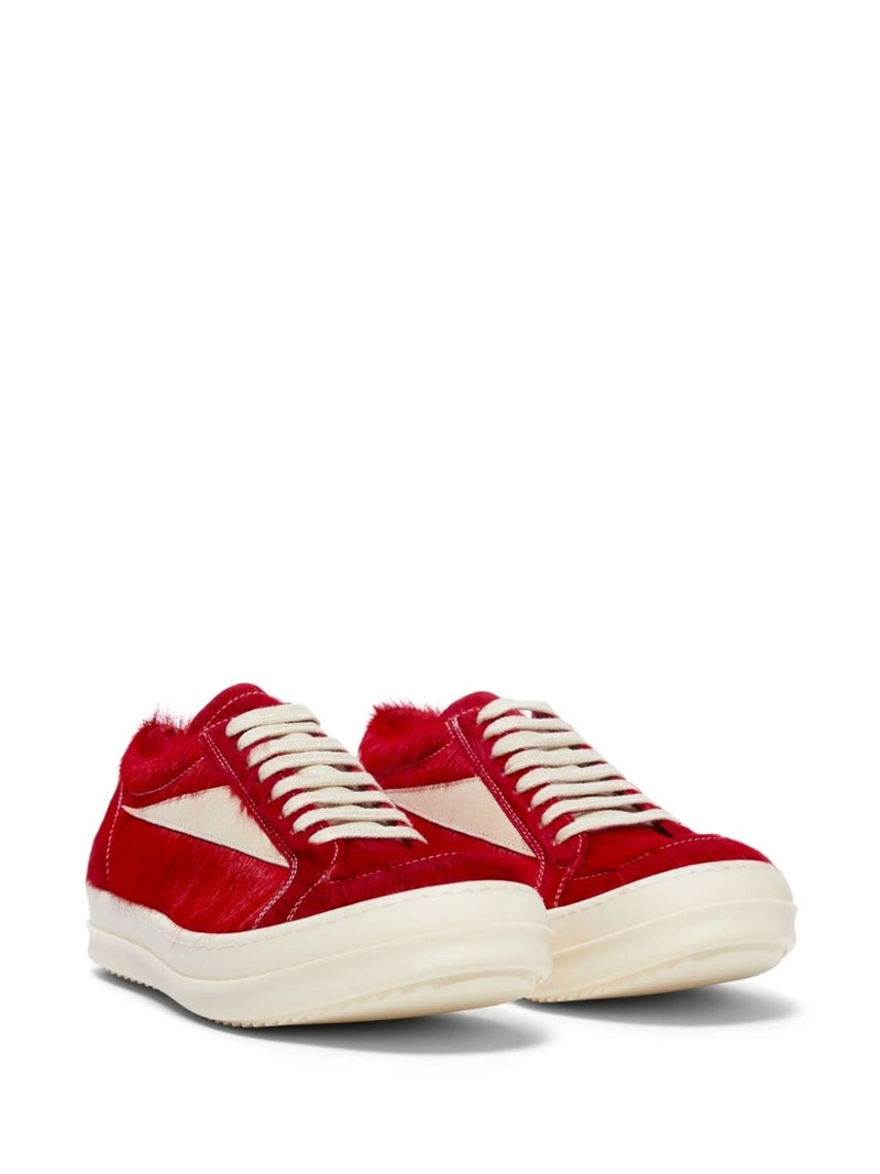 Rick Owens Vintage lace-up leather sneakers outlook
