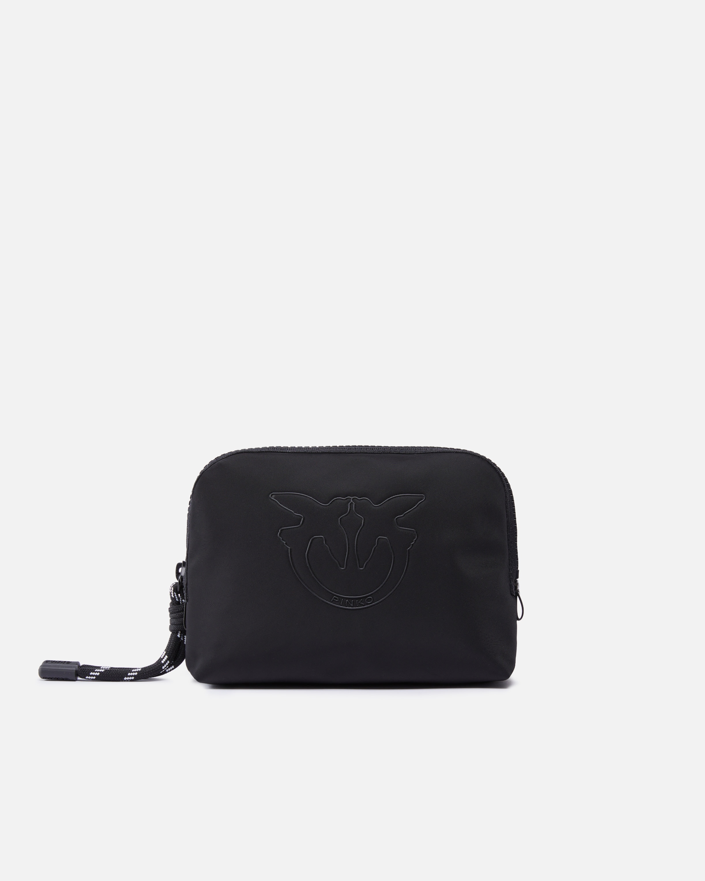 SMALL BAG IN RECYCLED FABRIC WITH LOGO - 1