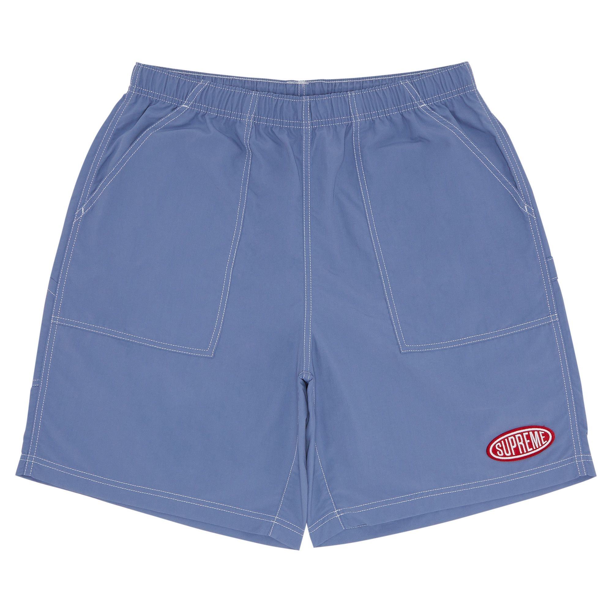 Supreme Nylon Painter Short 'Light Slate' - 1