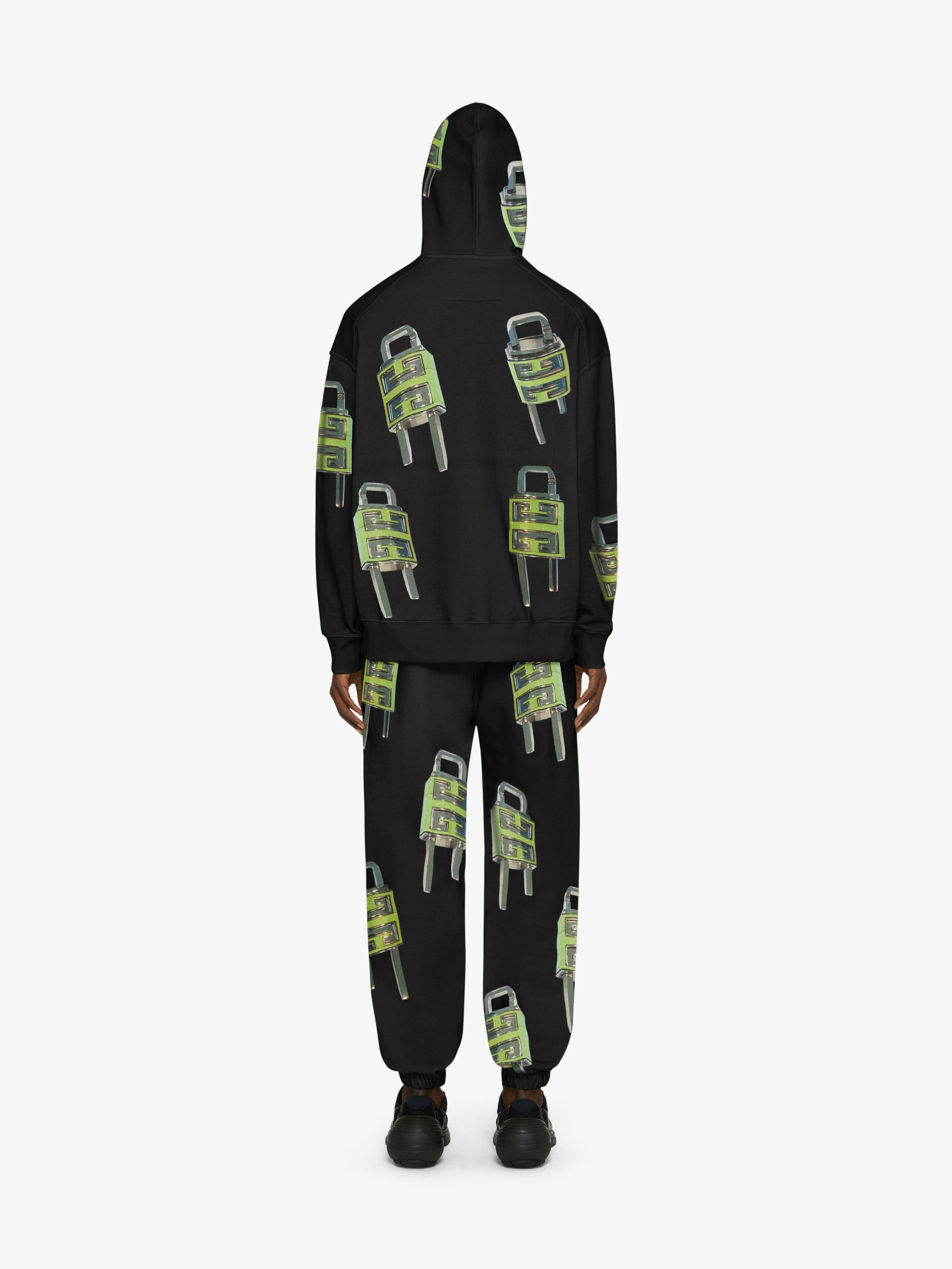 4G LOCK CARGO JOGGER PANTS IN FELPA - 4