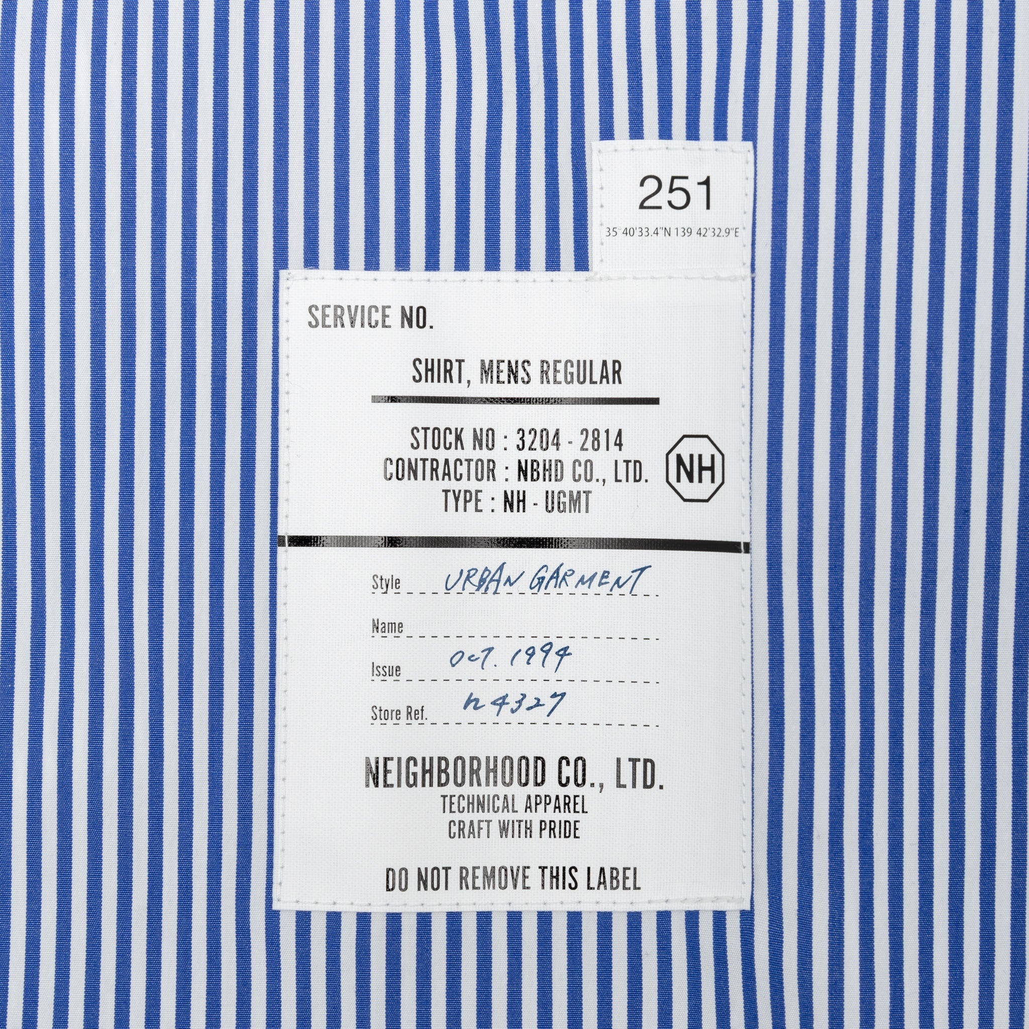 STRIPE SHIRT LS - 5