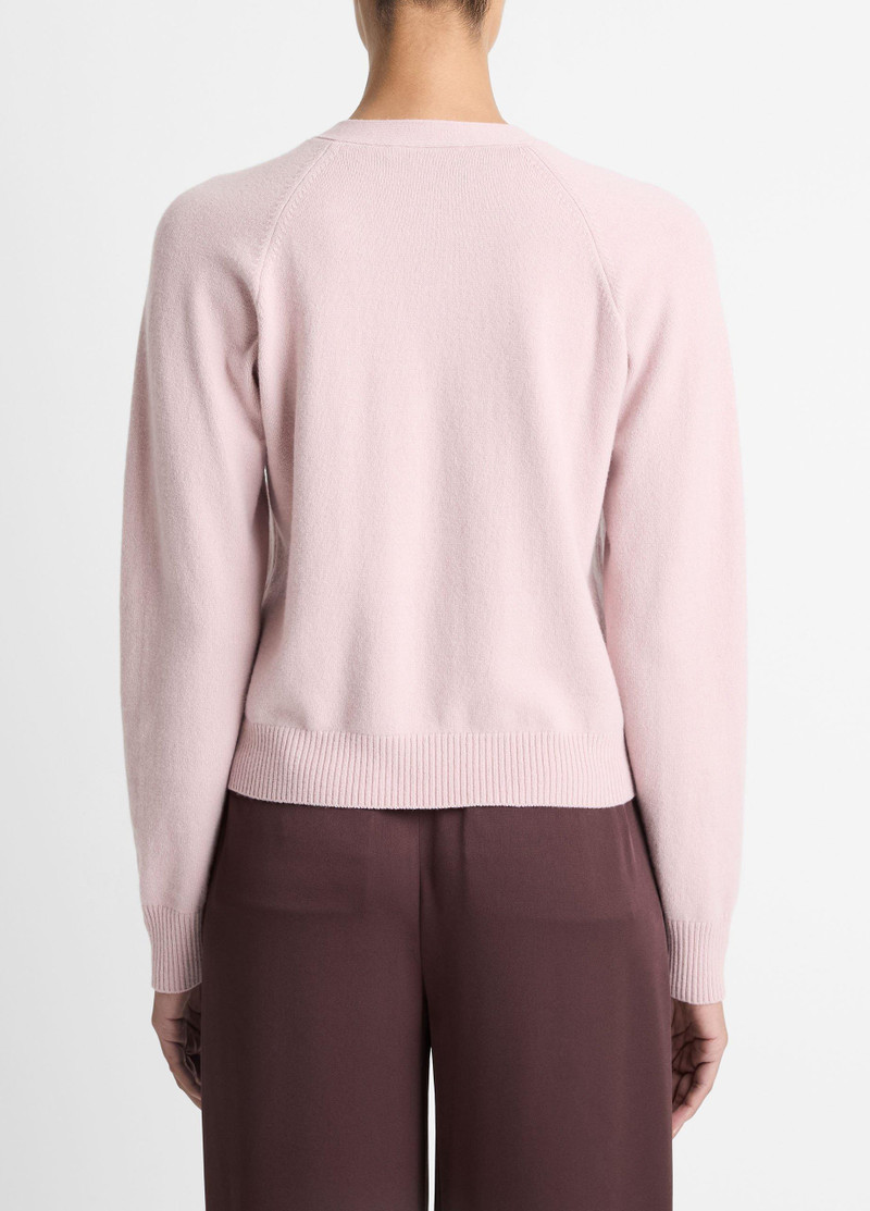 Vince Wool & Cashmere-Blend Pocket V-Neck Cardigan outlook