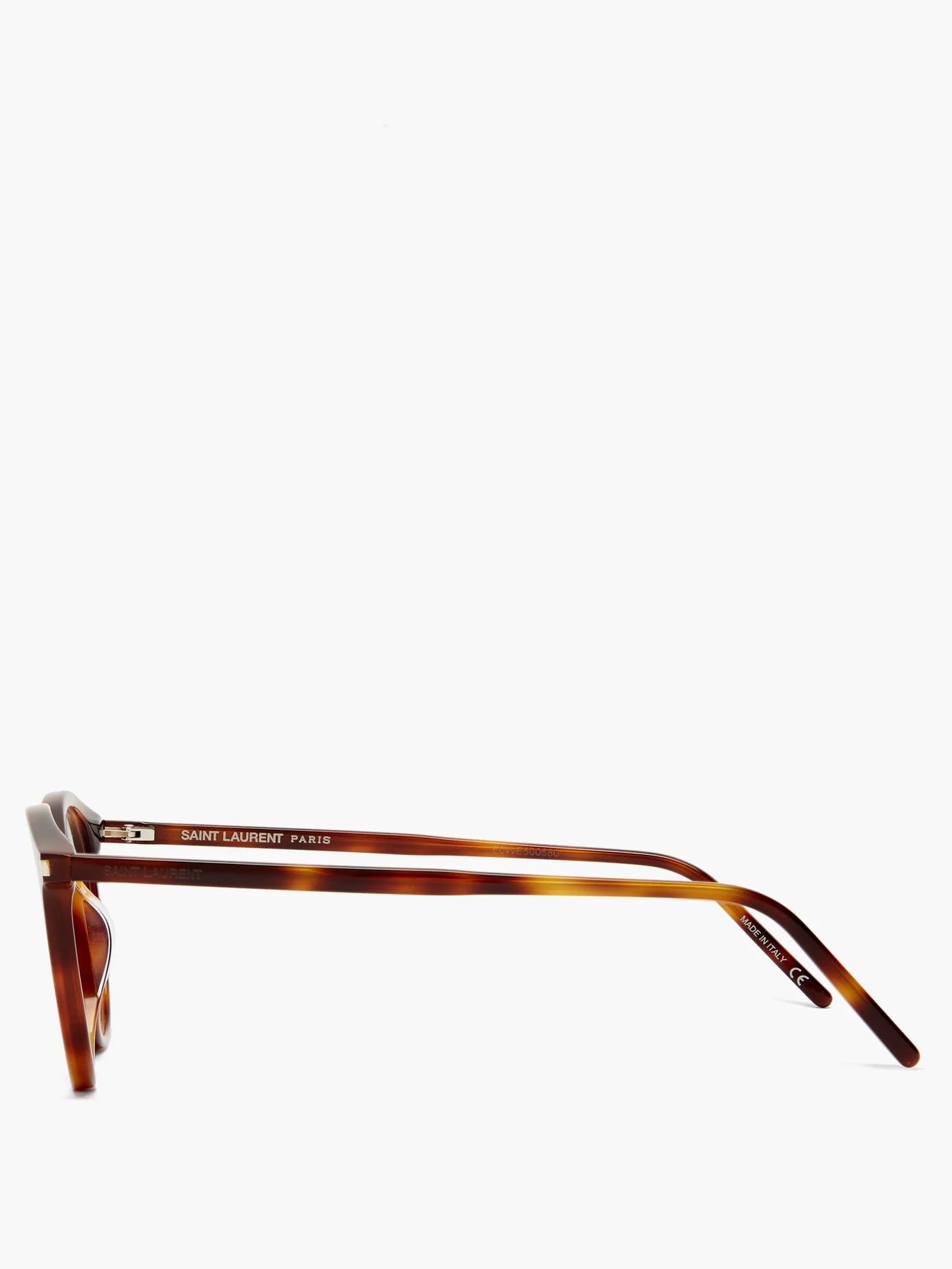 Round tortoiseshell-acetate glasses - 3