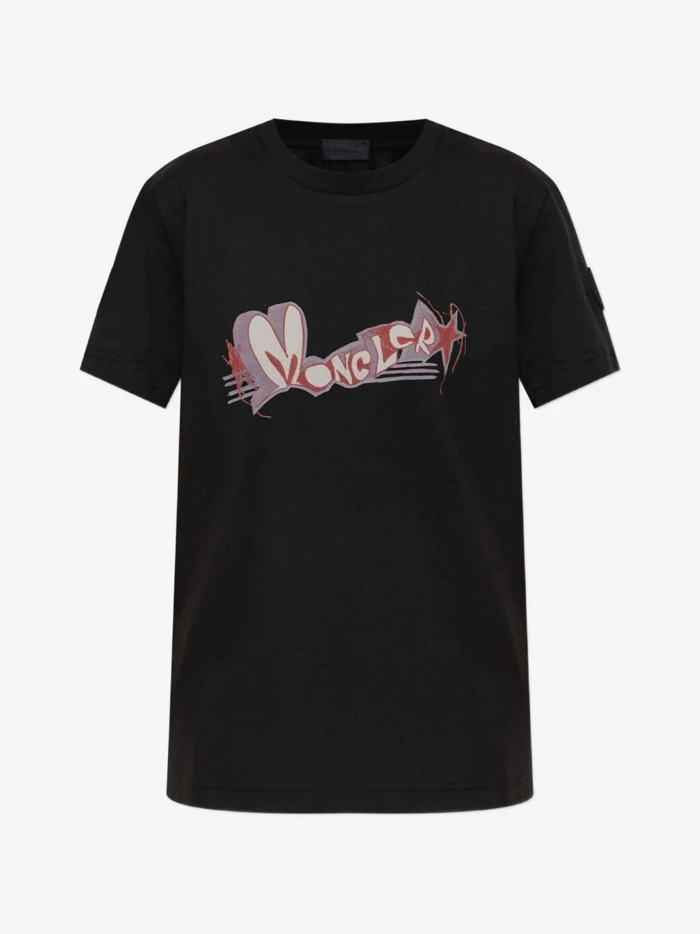 logo-print short-sleeve T-shirt - 1