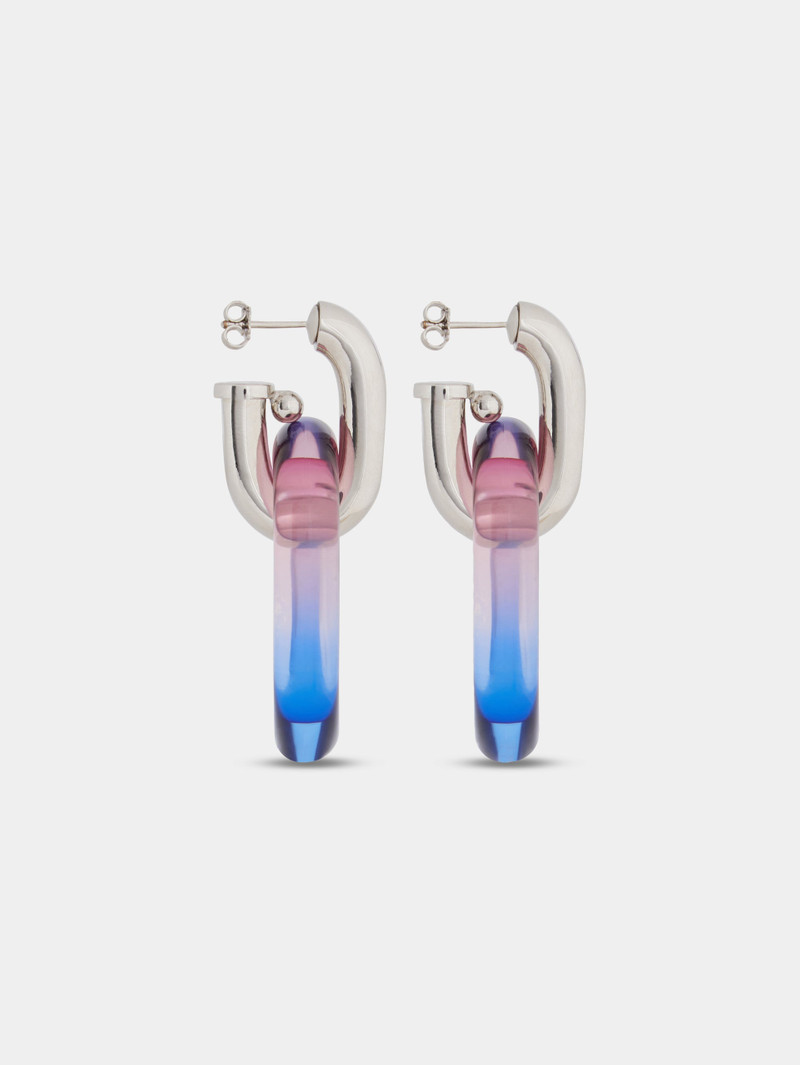 XL LINK OVERSIZED TIE-DYE EARRINGS 5